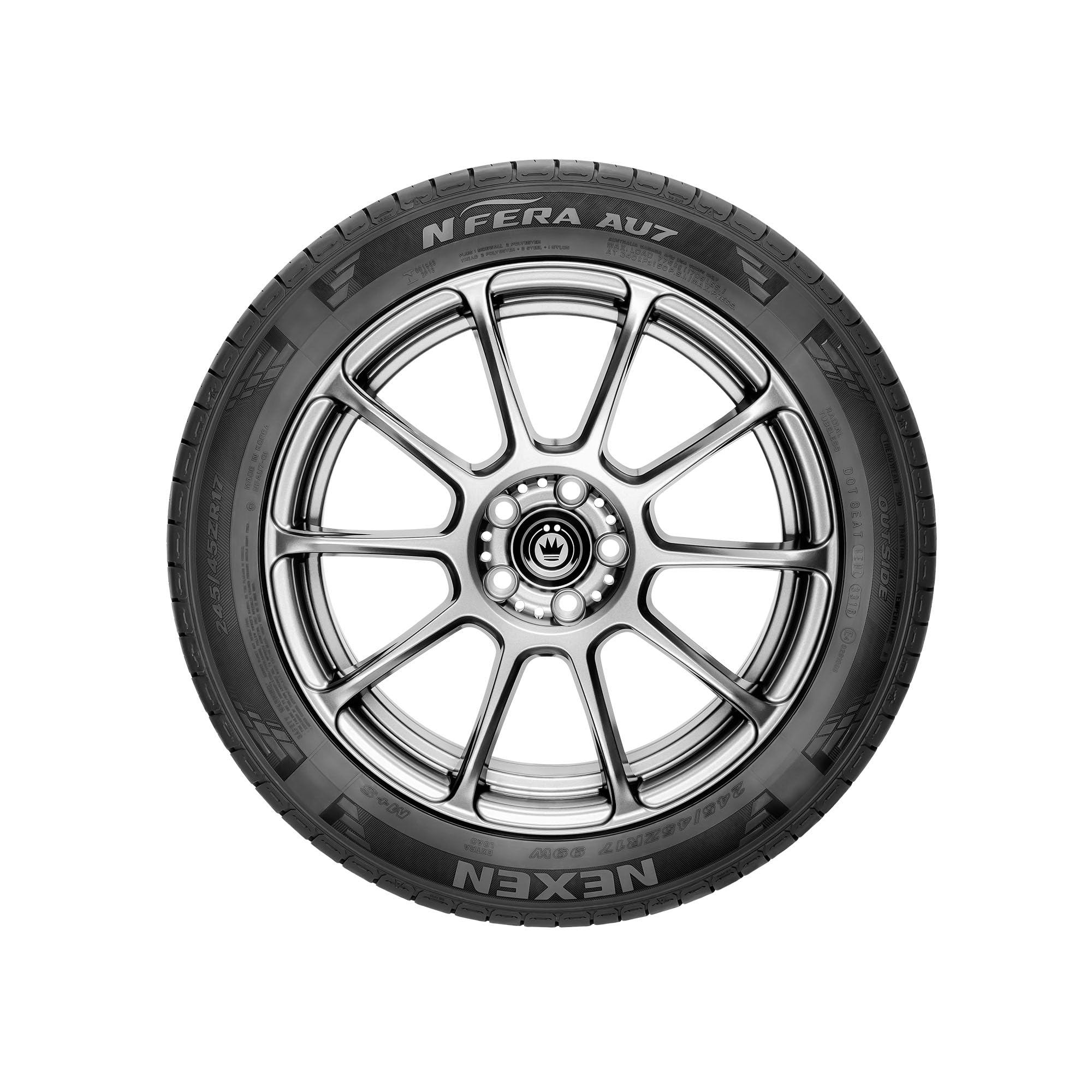 NEXEN NFera SU1 High Performance All-Season Tire - 255/45R19 104Y XL - Ultra Grip for Sports Cars & Luxury Sedans - Perfect for Highway Driving & Wet Conditions