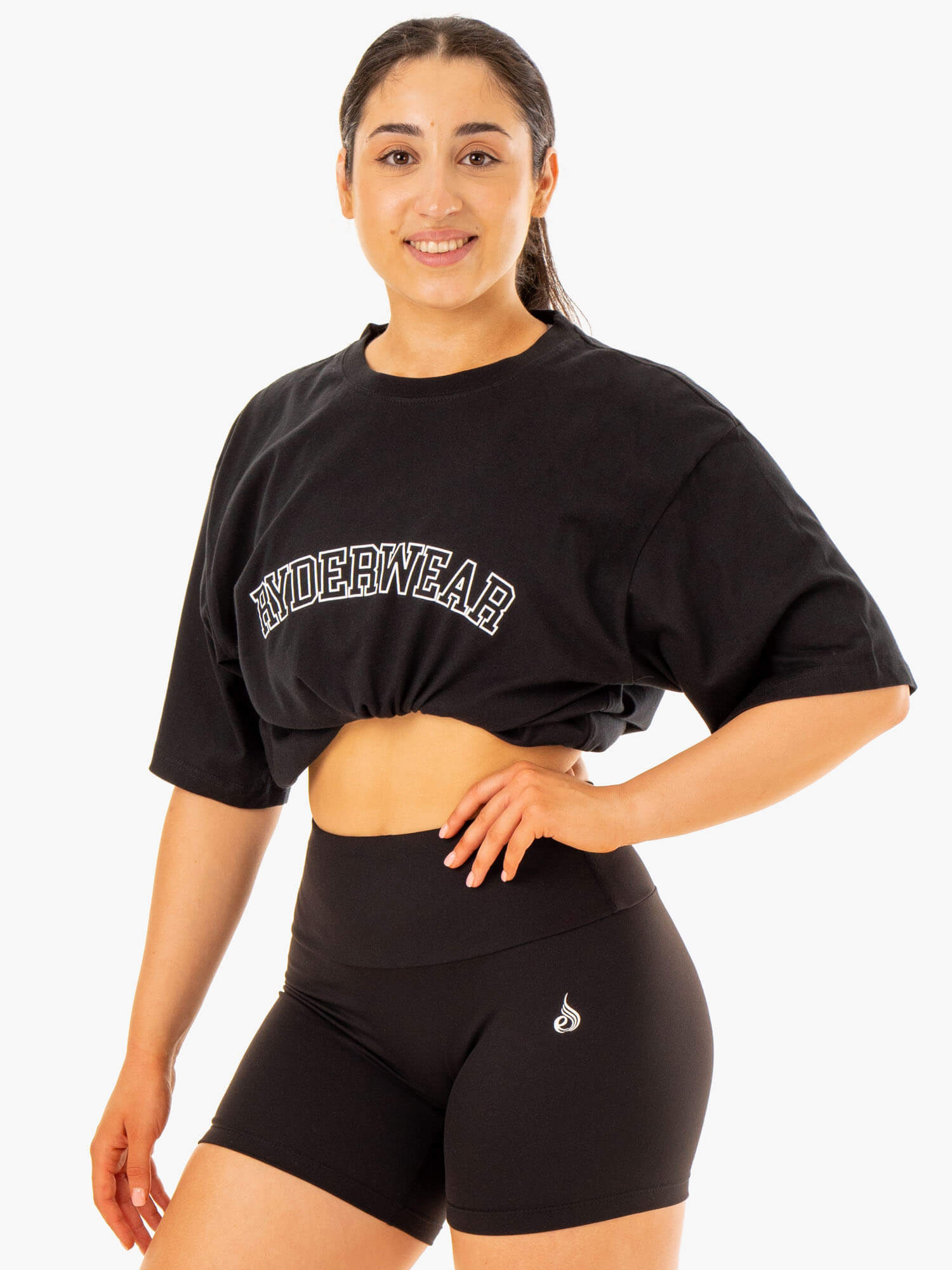 Oversized Black T-Shirt for Women & Men - Comfortable Loose Fit Casual Tee for Everyday Wear, Street Style & Lounge