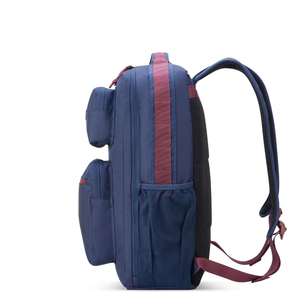 Jeep Multipurpose 15 Inch Laptop Backpack for Men & Women - Water Resistant Travel Backpack with USB Charging Port - Perfect for Work, School, College & Outdoor Adventures (Blue)