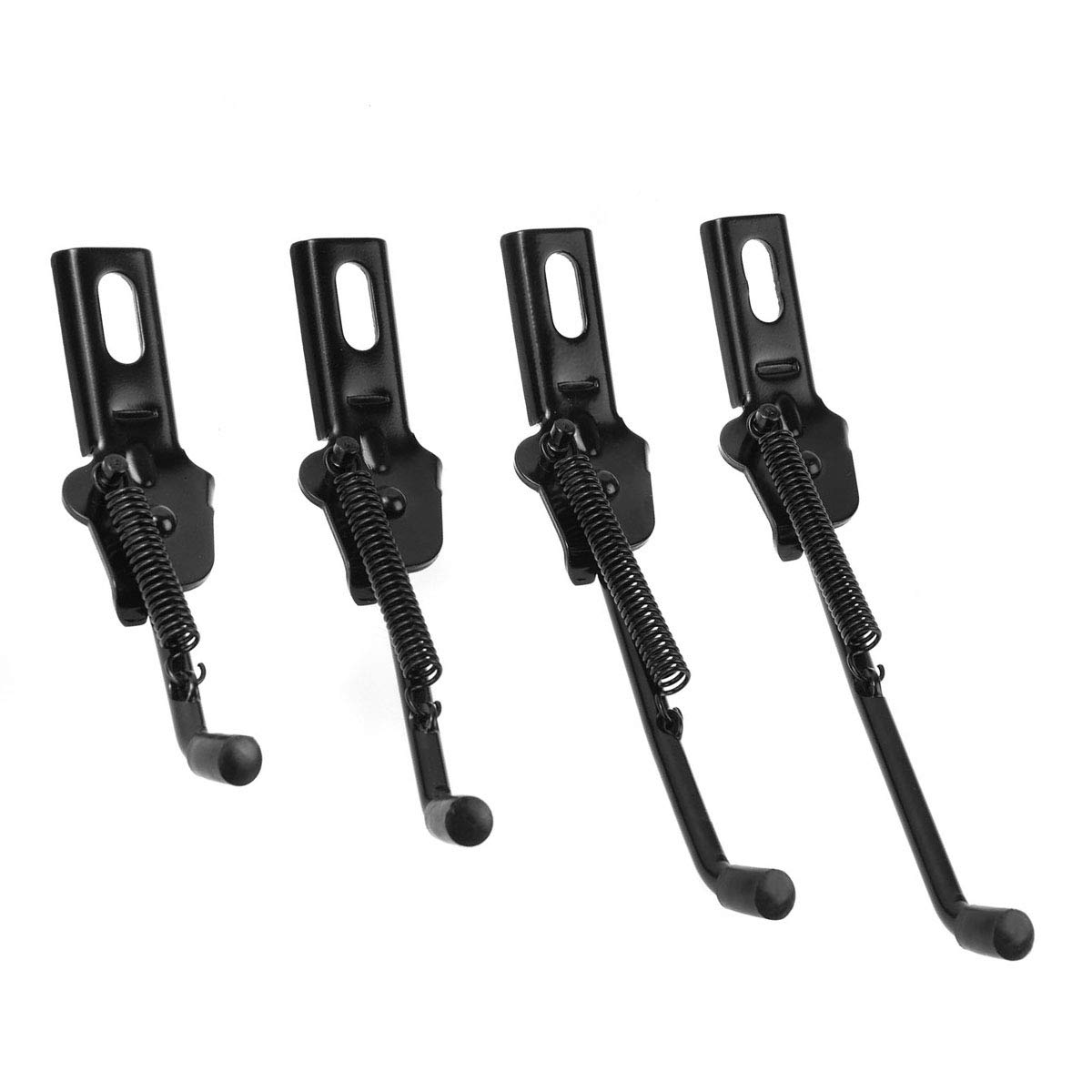 SEISSO Aluminum Alloy Foldable Bike Kickstand for 12-18 Inch Bicycles - Universal Fit for Mountain Bikes, Road Bikes & Commuter Bikes (Black) | Perfect for Parking, Storage & Bike Maintenance