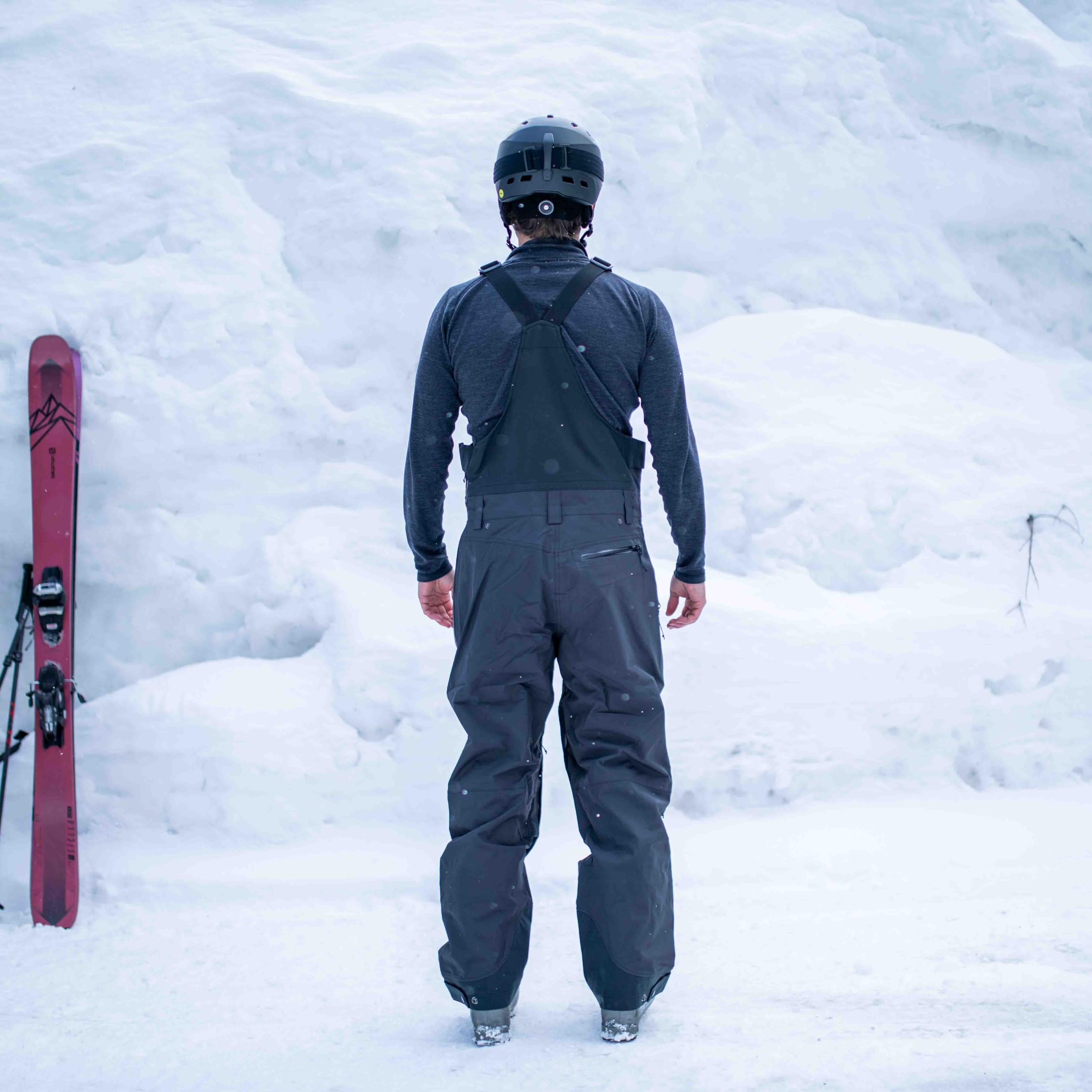 Flylow Men's Baker Bib Ski Pants - Waterproof, Breathable Snow Bib Overalls for Skiing & Snowboarding - Durable Winter Gear for Men