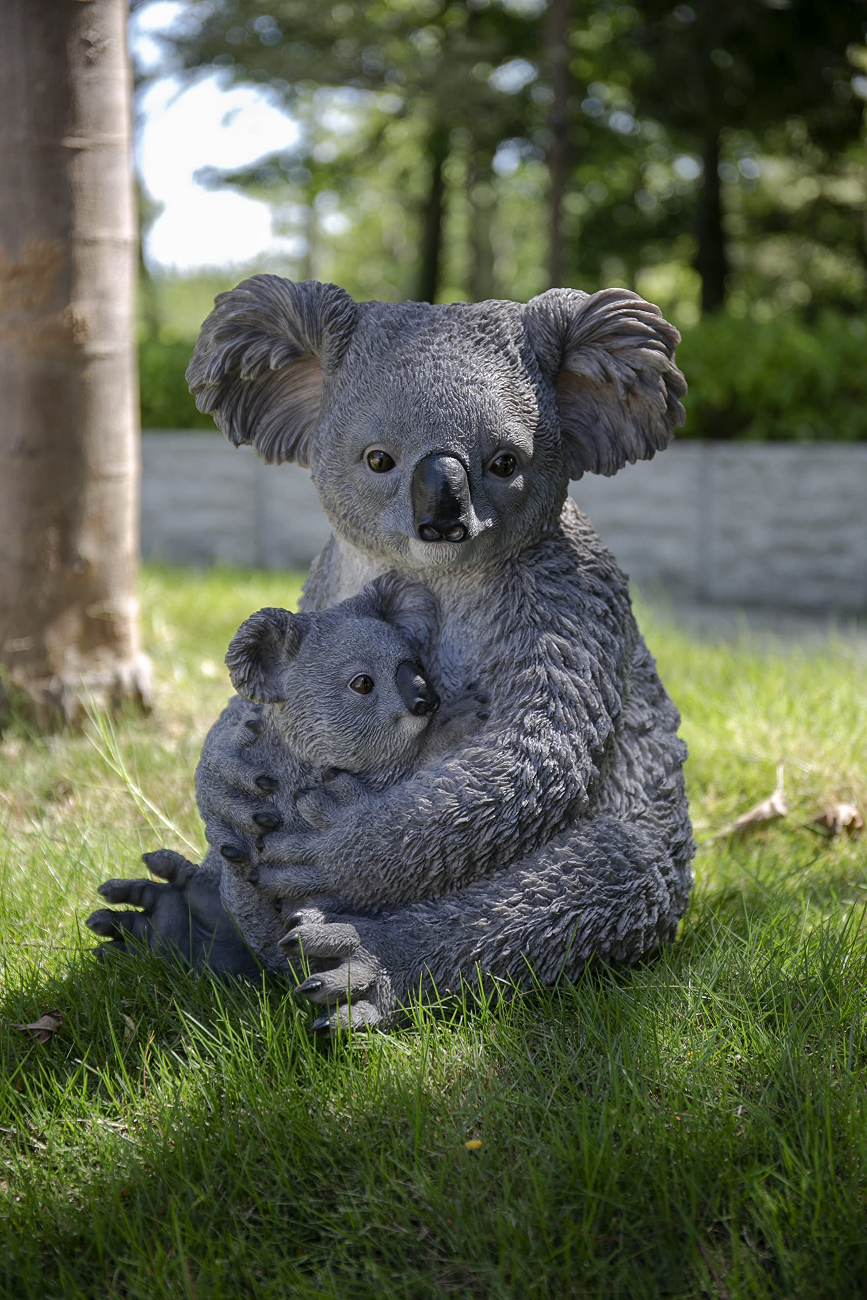 Hi-Line Gift Mother & Baby Koala Plush Stuffed Animal - Soft Cuddly Toy for Kids, Perfect Gift for Birthdays, Baby Showers & Nursery Decor