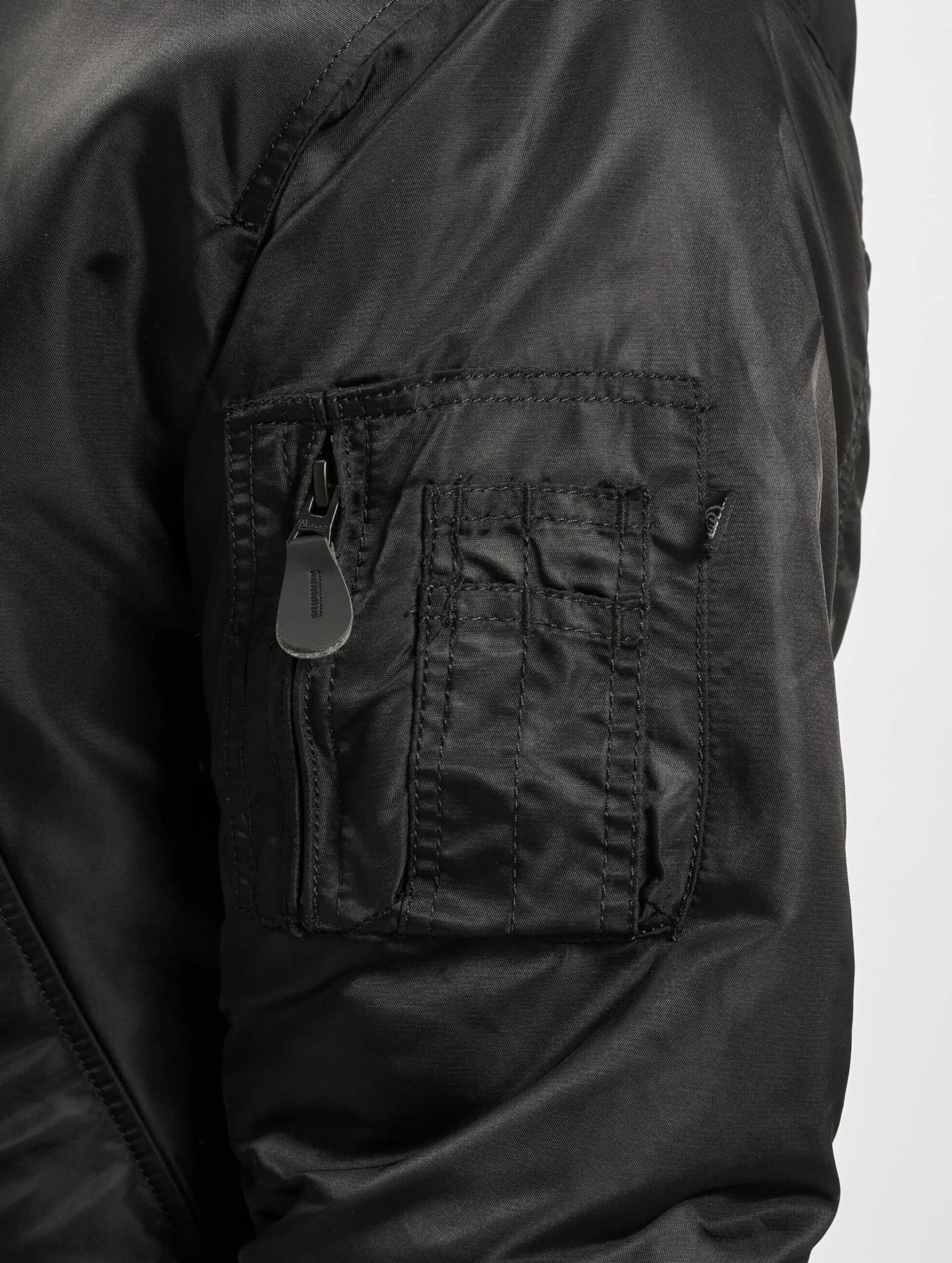 Men's MA1 Sweat Hooded Jacket - Olive & Gray Bomber Style Pullover - Lightweight Casual Outerwear for Streetwear & Fall Fashion