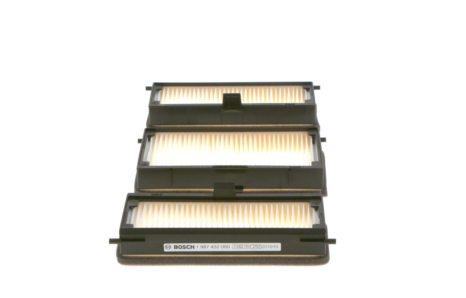 Bosch M2060 Standard Cabin Air Filter - Premium Replacement for Cleaner Air Inside Your Car - Perfect for Sedans, SUVs, and Trucks