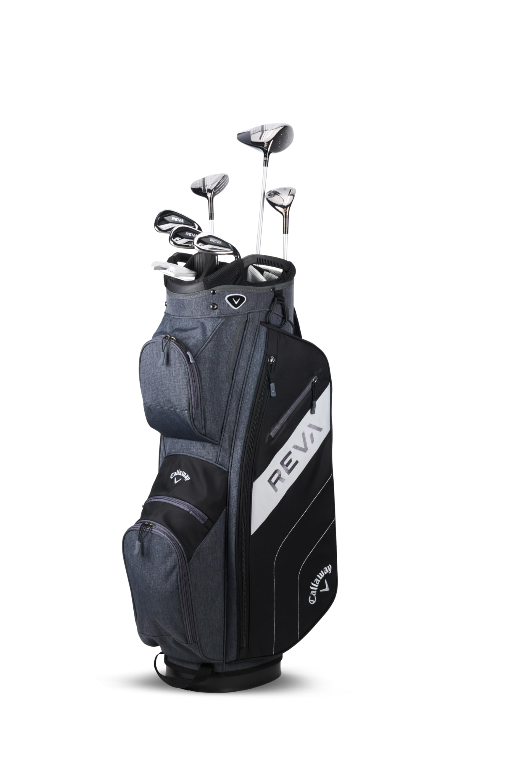 Callaway Golf Women's REVA Complete Golf Set - Right Handed, 11-Piece with Bag - Perfect for Beginners & Intermediate Players | Ideal for Driving Range, Course Play & Golf Tournaments