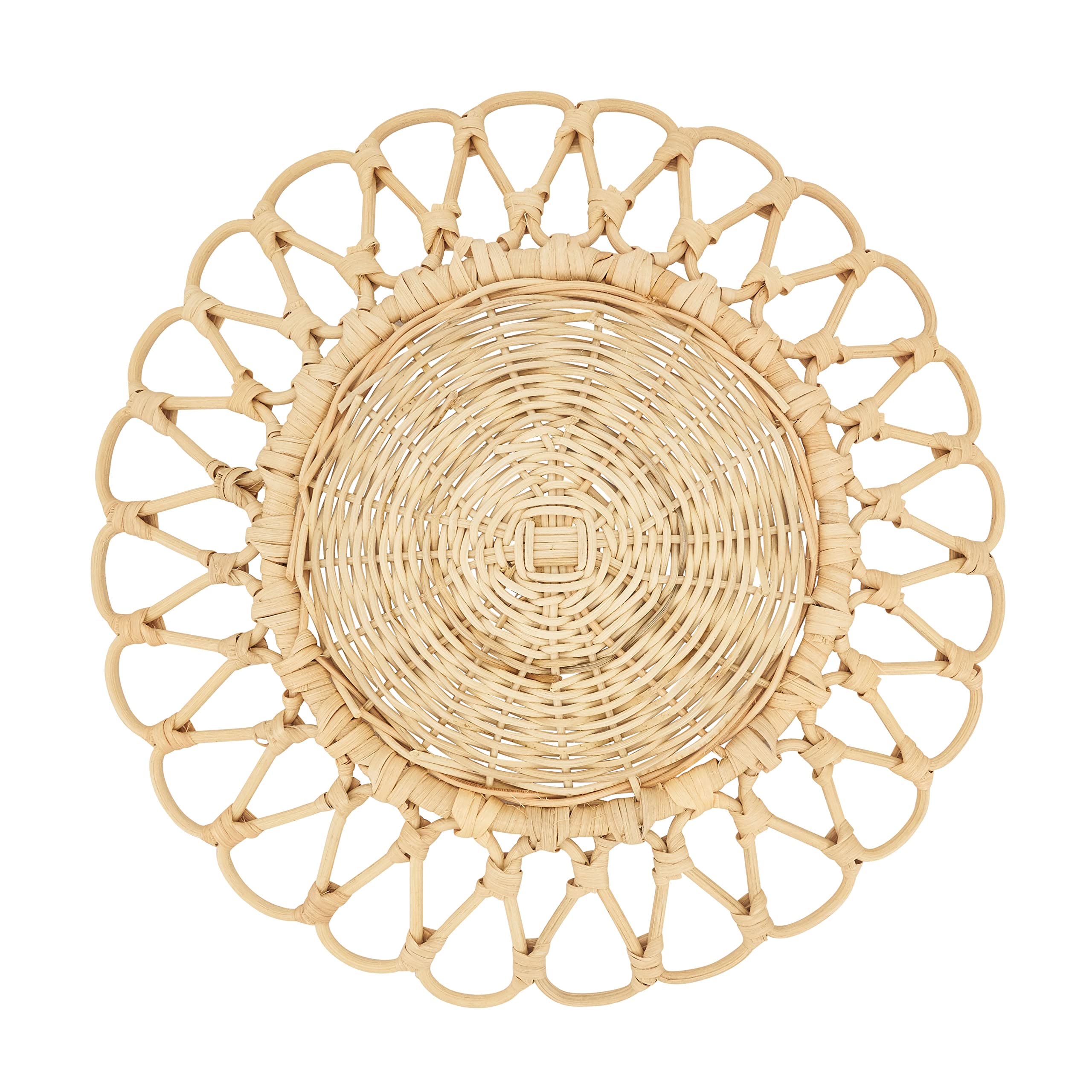 Premium SARO LIFESTYLE Bandung Collection Rattan Placemats Set of 4 - 15