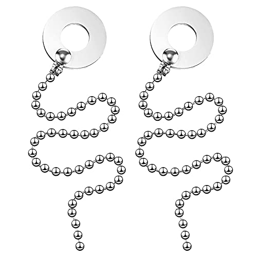 Camsiom 2-Piece Cymbal Sizzler Chain Set for Drum Kit - Professional Drum Cymbal Extension Chain for Adult Drummers & Band Performances | Perfect for Live Shows, Studio Recording & Drum Enthusiasts