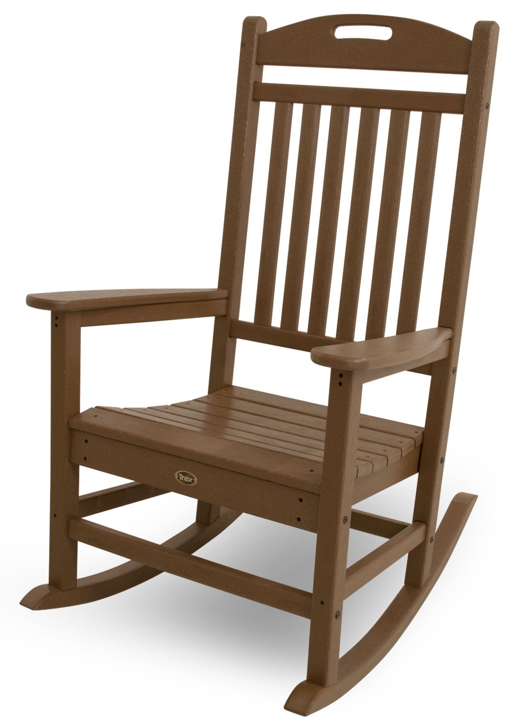 Trex Outdoor Furniture Yacht Club Rocker Chair - Comfortable Patio Rocking Chair for Deck, Porch & Garden Relaxation | Tree House Design | Weather-Resistant & Durable Outdoor Seating