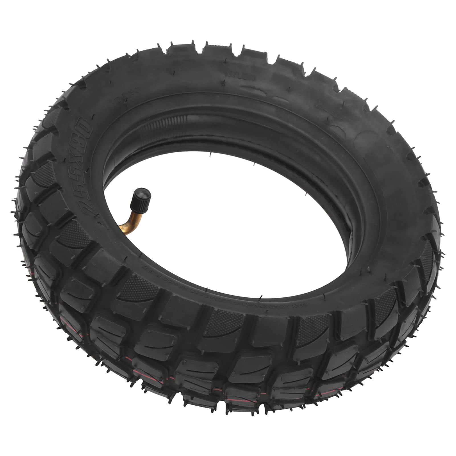 10 Inch Electric Scooter Tire Replacement - 10x3 Inner Tube & 255x80 Outer Tire Set - Durable Rubber Tyre for 10in Scooters - Perfect for Commuting, Urban Travel & Last-Mile Transportation