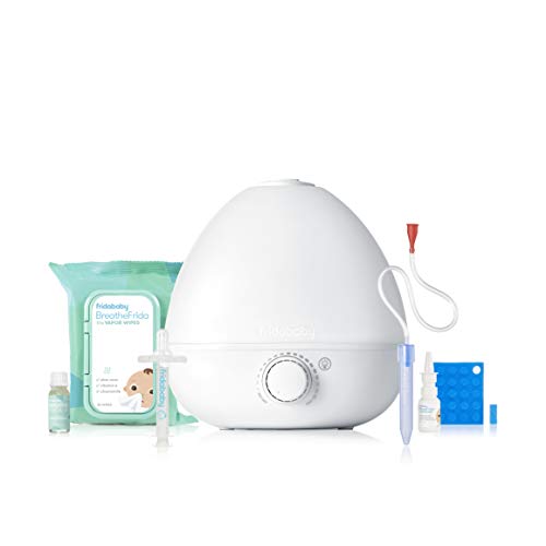 Frida Baby Flu Fighters Bundle - Essential Mom & Baby Healthcare & Grooming Kit for Cold & Flu Relief | Perfect Newborn Gift & Nursery Must-Have