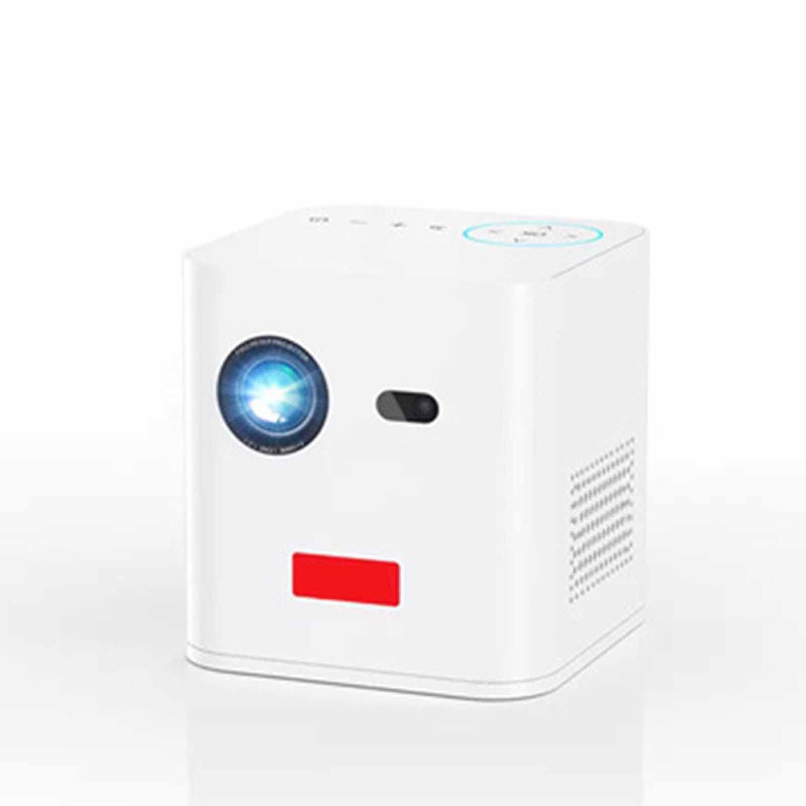 4K Ultra Mini Smart LED Projector with Bluetooth 5.0 & WiFi 2.4G/5G - 7800mAh Battery Portable Pocket Video Projector for Home Theater, Office Presentations, Outdoor Movies & 3D Projection