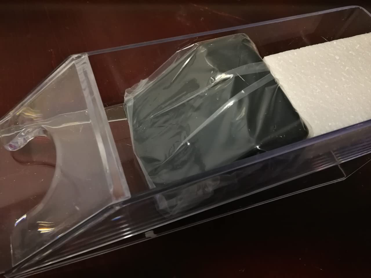 Premium Acrylic Card Deck Dispenser Tray for Blackjack & Casino Games - Large Size for Professional & Home Poker Nights, Game Rooms, and Casino-Themed Parties
