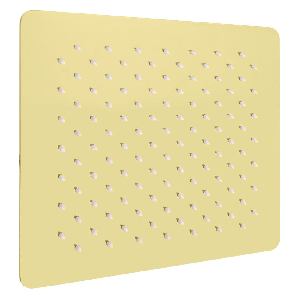 ZLINE Bliss 8 Inch Polished Gold Rainfall Shower Head - High Pressure Luxury Bathroom Fixture for Spa-Like Experience (BLS H8 PG) | Perfect for Master Bathrooms & Hotel Style Showers