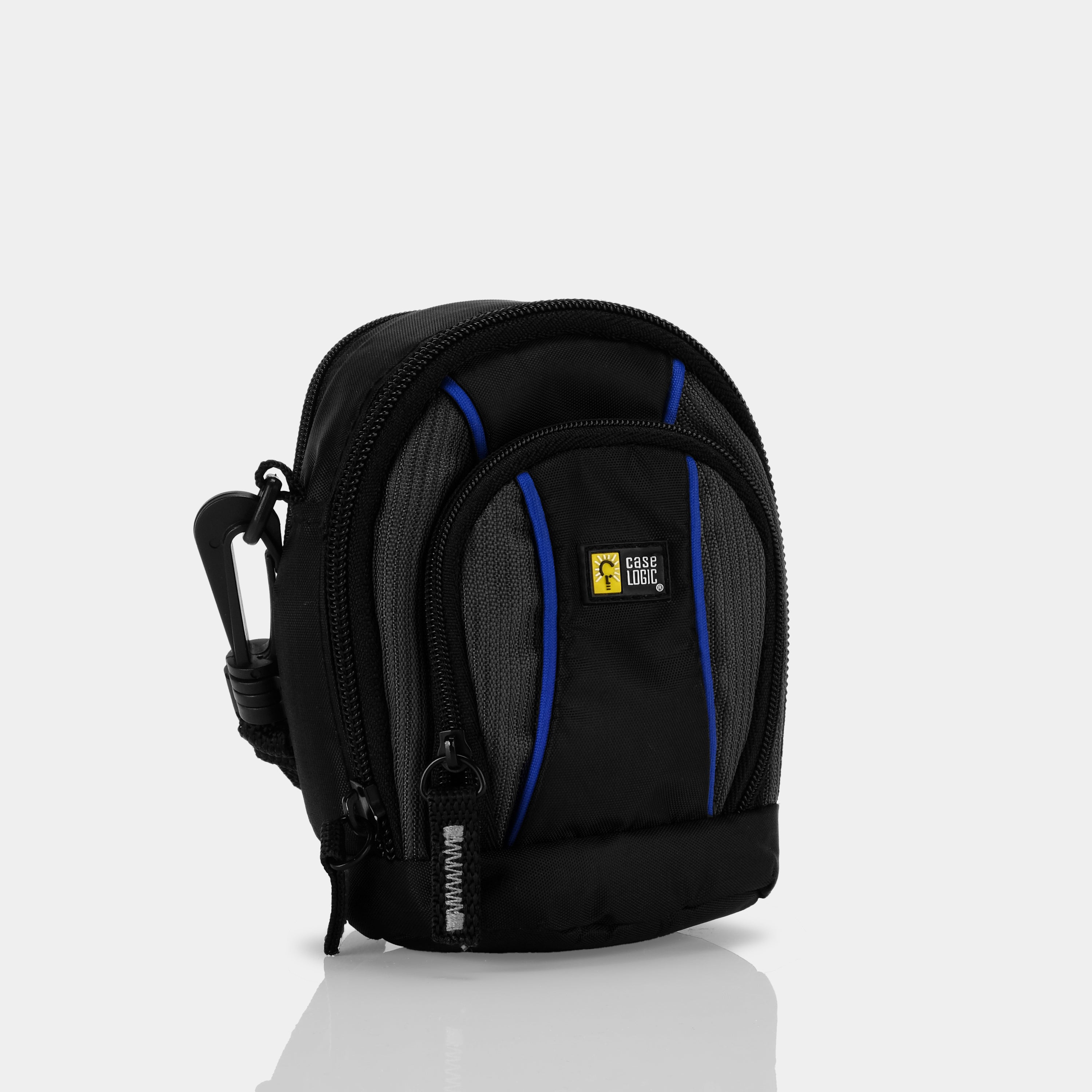 Case Logic Black & Grey Compact Camera Bag - Durable & Lightweight for DSLR & Mirrorless Cameras - Perfect for Travel, Hiking & Everyday Use