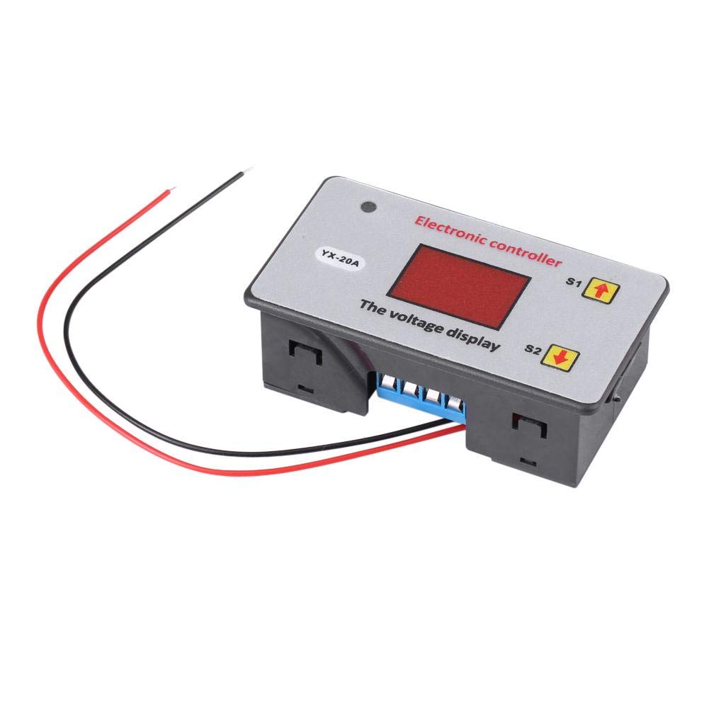 12V DC Low Voltage Cut Off Switch - Automatic Battery Protection Undervoltage Controller for Solar Panels, RVs, and Car Audio Systems