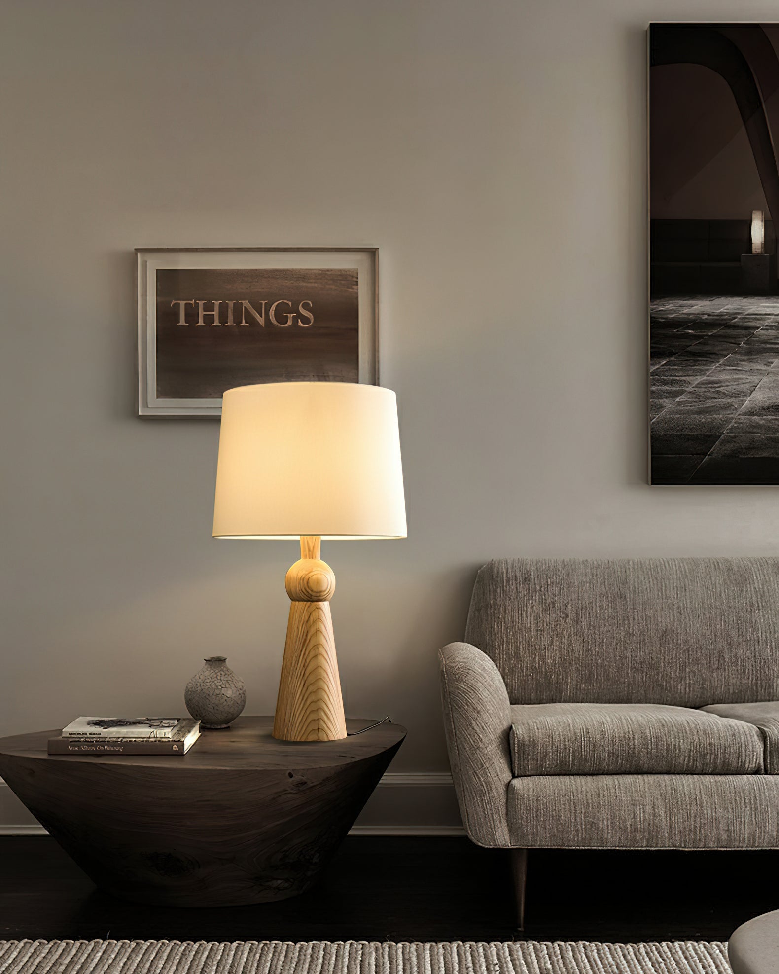 Bella Modern LED Table Lamp with USB Port - Adjustable Brightness for Bedroom, Living Room, and Office Desk Lighting