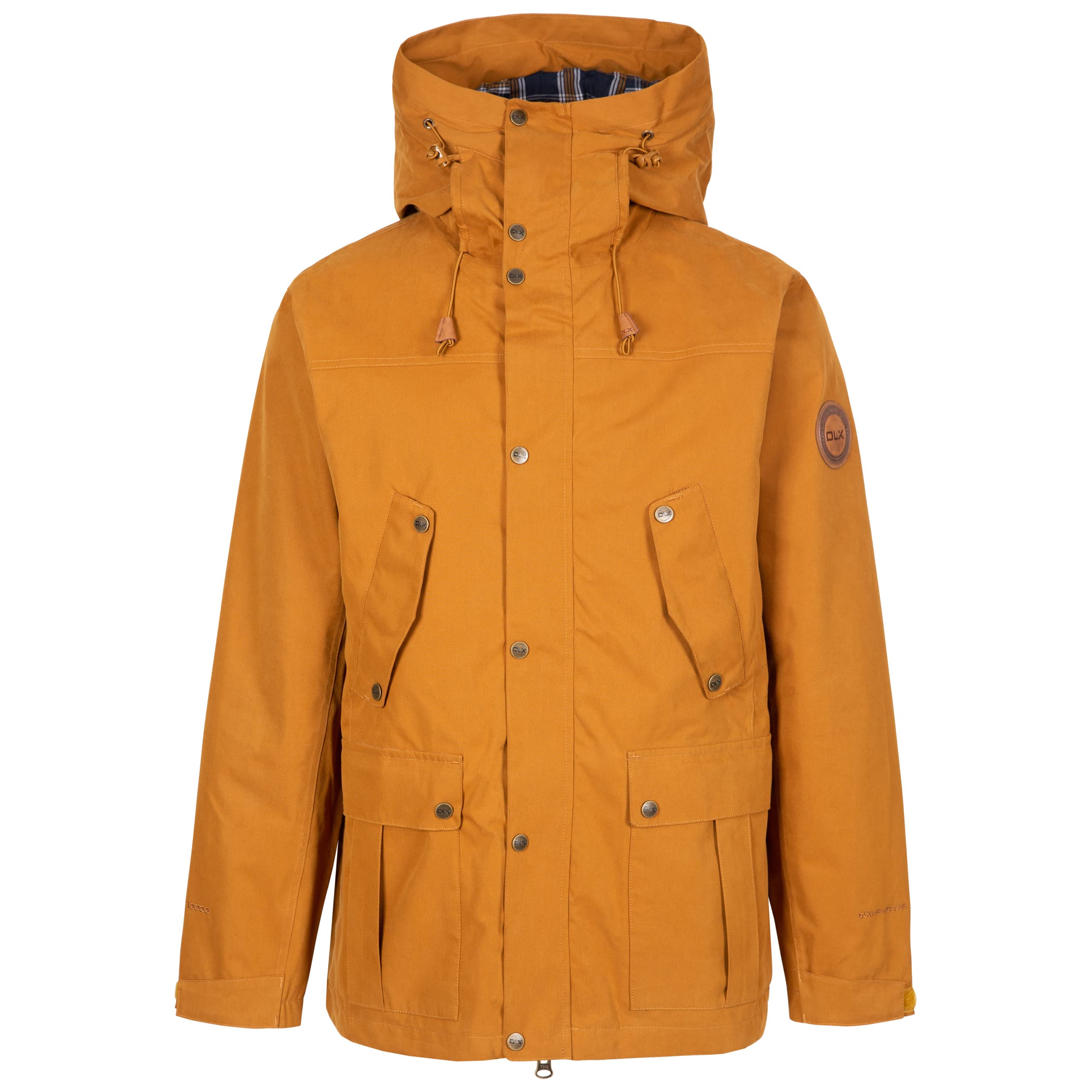 Men's Waterproof Destroyer Jacket - Lightweight Windproof Raincoat for Outdoor Hiking, Camping & Travel