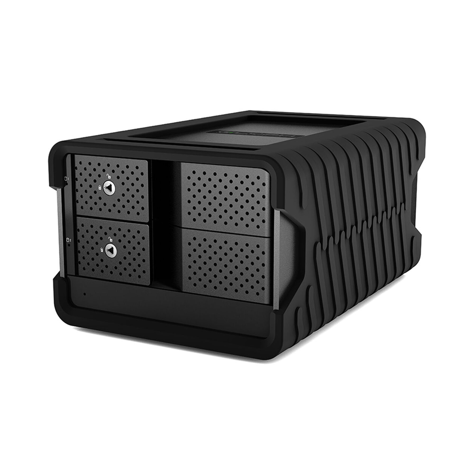 Glyph Technologies 48TB Thunderbolt 3 RAID External Hard Drive - 2 x 24TB High Capacity Desktop Storage for Video Editing, Photography & Data Backup (Blackbox PRO)