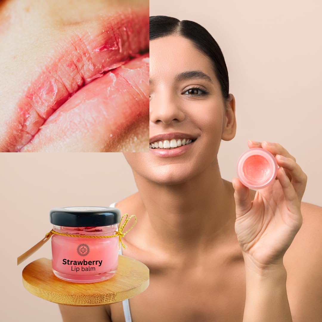 Aaranyam Nourishing Lip Balm - Moisturizing & Hydrating Formula for Soft, Healthy Lips - Perfect for Dry Lips, Winter Care & Daily Lip Protection