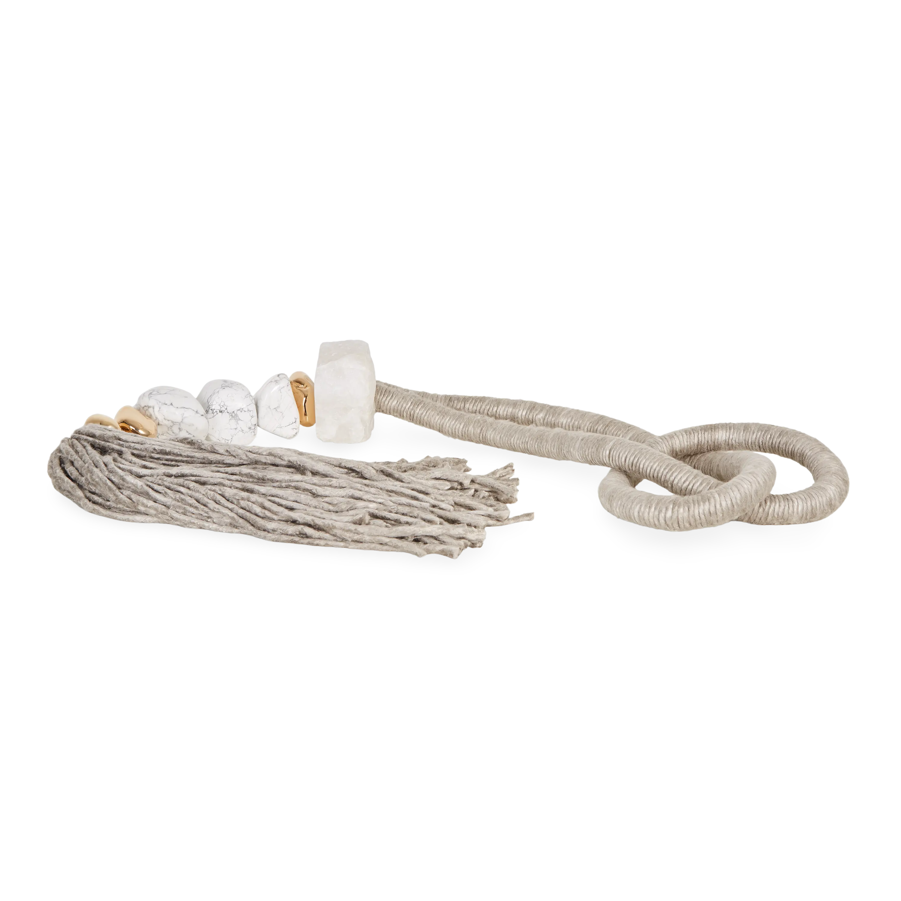 Fringe Stone Chain Necklace - Bohemian Beaded Jewelry for Women | Perfect for Festivals, Parties & Layering