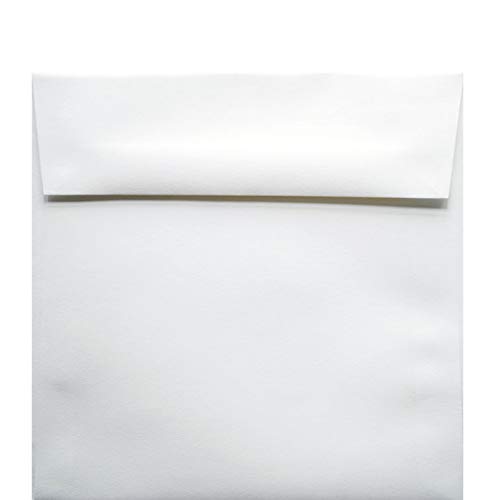 Classic Crest Solar White 6.5x6.5 Inch Square Envelopes - 80lb Smooth Finish - Pack of 250 - Perfect for Wedding Invitations, Greeting Cards & Business Correspondence
