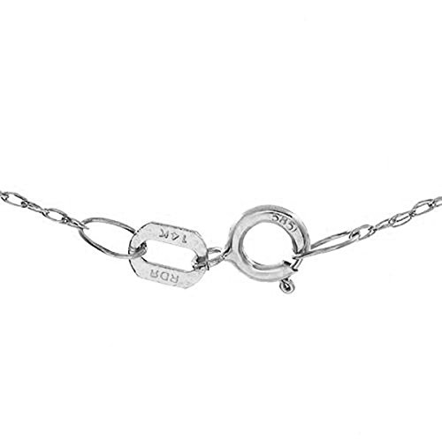 14K White Gold Necklace with 5.04 CT Briolette Checkerboard Cut Lemon Quartz & Diamonds | Galaxy Gold GG Elegant Jewelry for Women | Perfect for Weddings, Anniversaries & Special Occasions