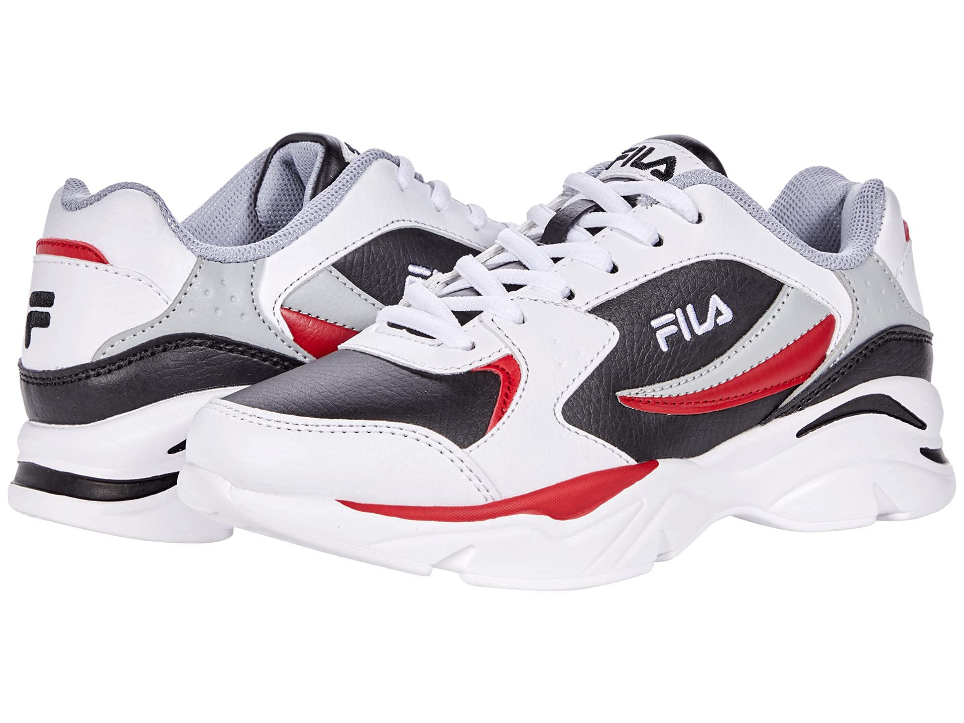 Fila Girl's Stirr Sneakers - Lightweight Running Shoes for Little & Big Kids - Perfect for School, Play & Sports Activities