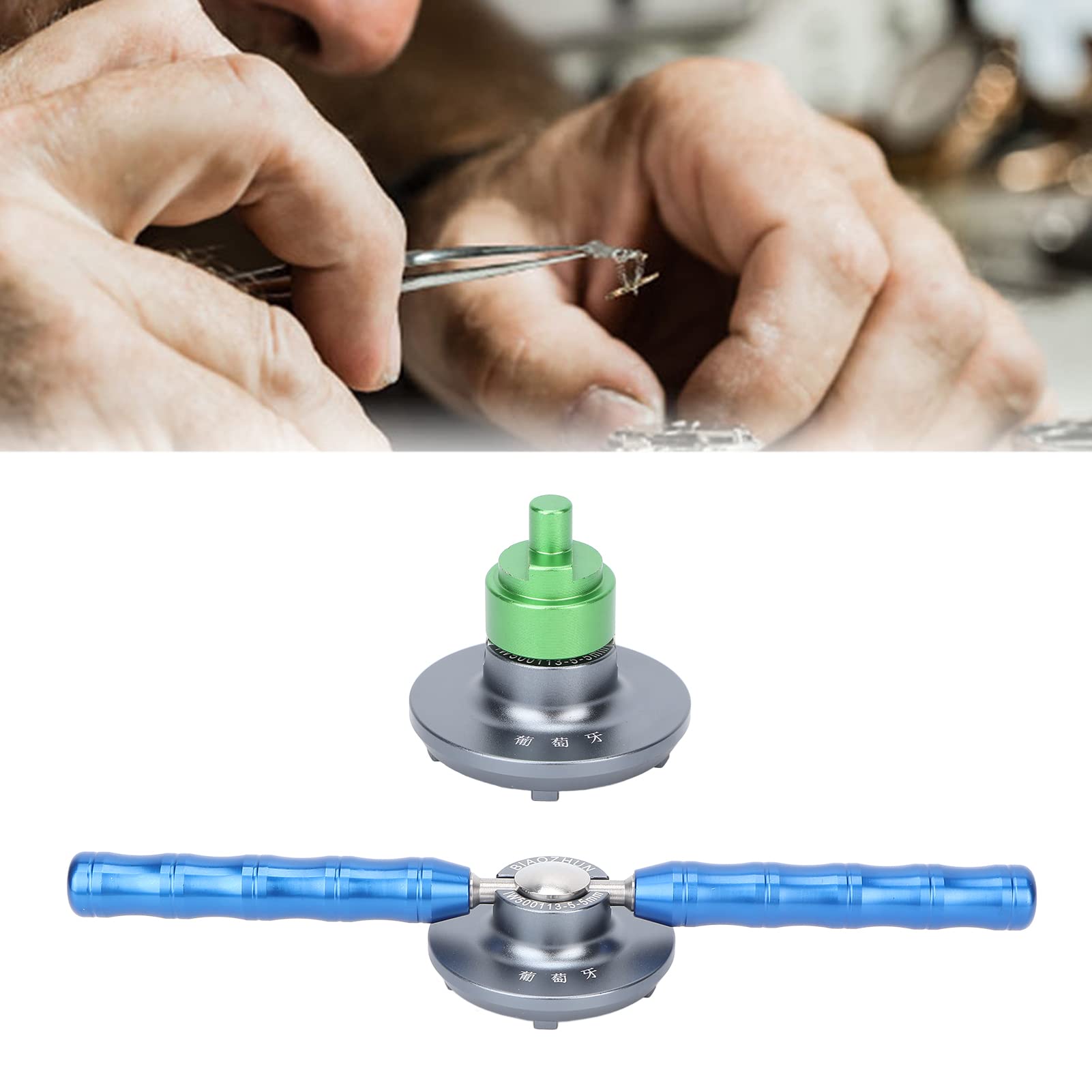 Reusable Watch Case Opener Kit - 8 Non-Slip Molds for Watch Repair & Battery Replacement | Professional Watchmaker Tool for Jewelry Shops & DIY Enthusiasts | Perfect for Rolex, Omega & Smartwatch Maintenance