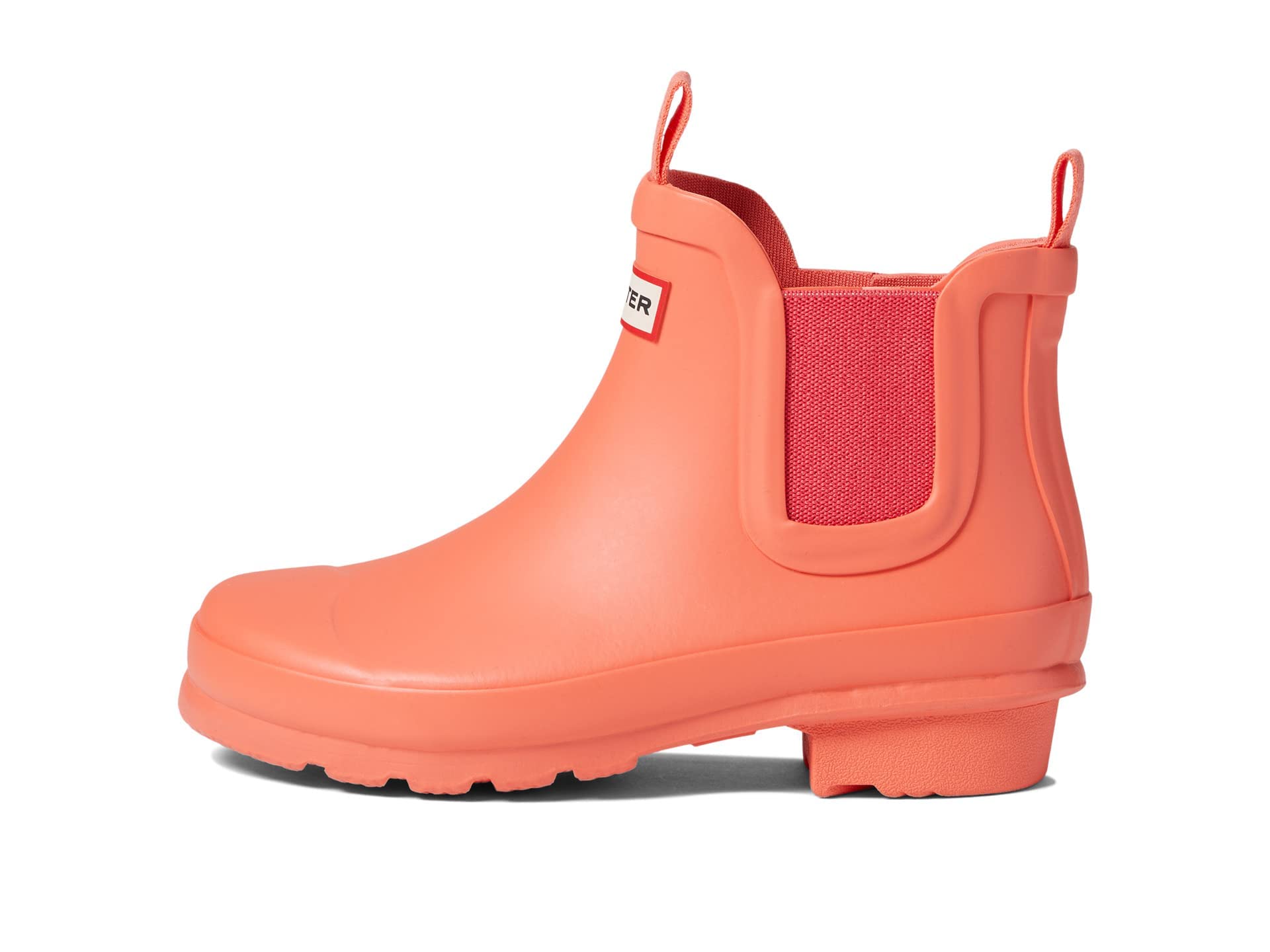 Hunter Kids Original Chelsea Rain Boots for Little & Big Kids - Waterproof Rubber Upper, Textile Lining, Cushioned Footbed - Sun-Cup Orange Size 5 M | Perfect for School, Playground & Outdoor Adventures