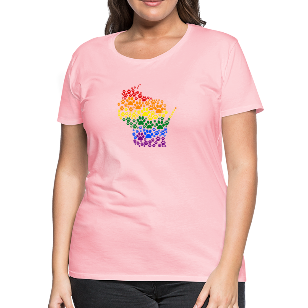 Pride Paws Contoured Premium T-Shirt for Dogs - Soft & Comfortable Pet Apparel for Everyday Wear, Walks & Special Occasions