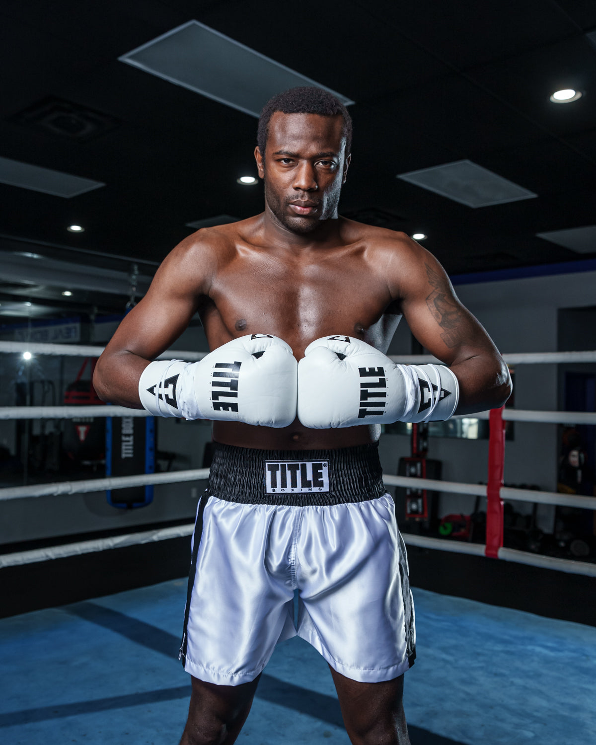 TITLE Boxing Leather Pro Fight Boxing Gloves - Premium Training & Sparring Gloves for Men & Women - Ideal for MMA, Kickboxing, and Heavy Bag Workouts