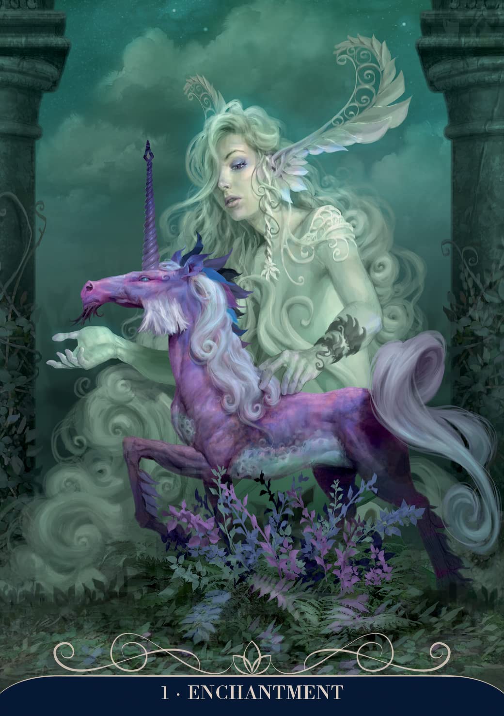 Barbieri Night Fairies Oracle Cards - 44-Card Deck for Divination, Spiritual Guidance & Self-Discovery | Perfect for Tarot Readings, Meditation & Intuitive Development