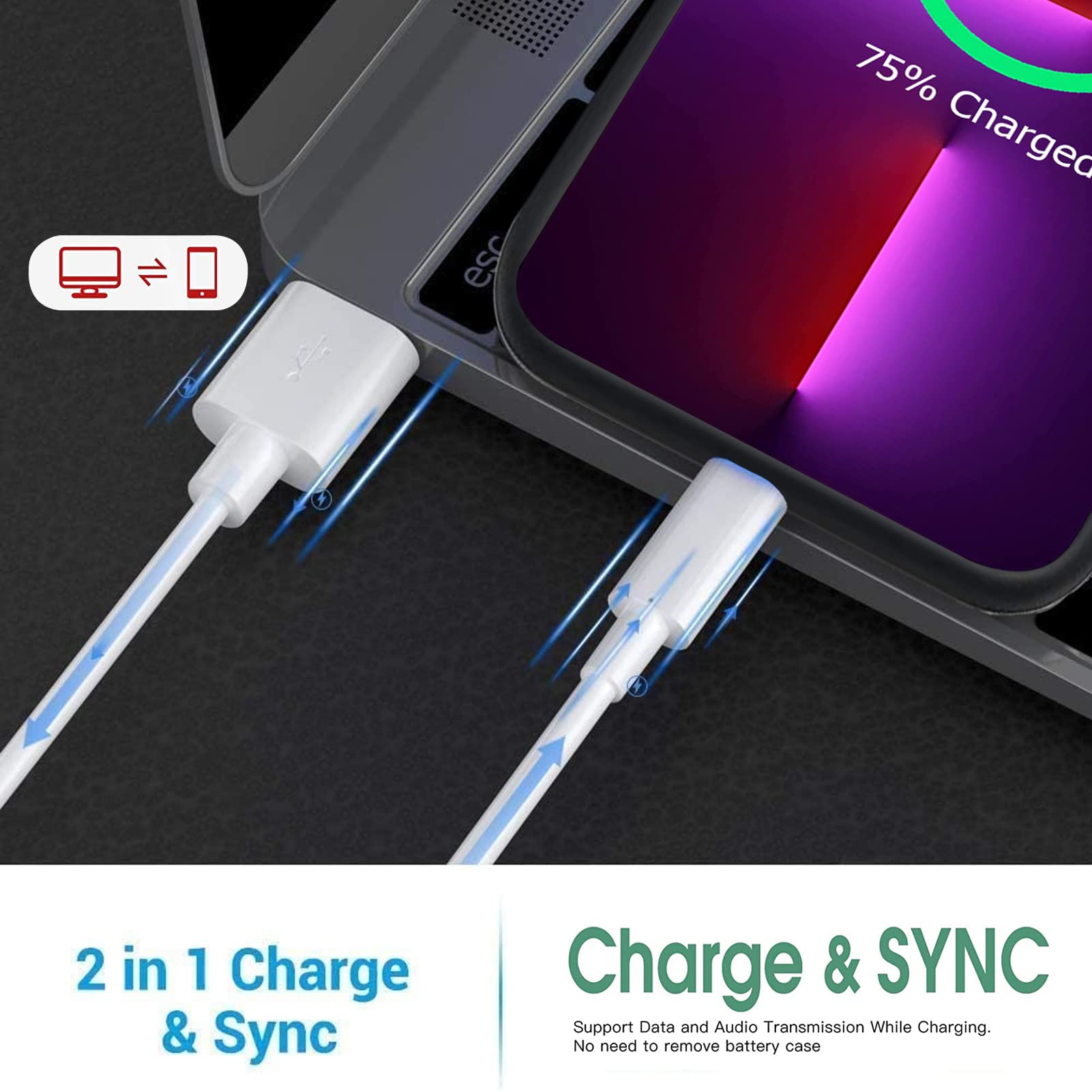 10800mAh Battery Case for iPhone 13 Pro Max (6.7 inch) - Rechargeable Protective Charging Case with Wireless Charging & CarPlay Support | Portable Extended Battery Pack for Travel, Work & Outdoor Activities (Black)