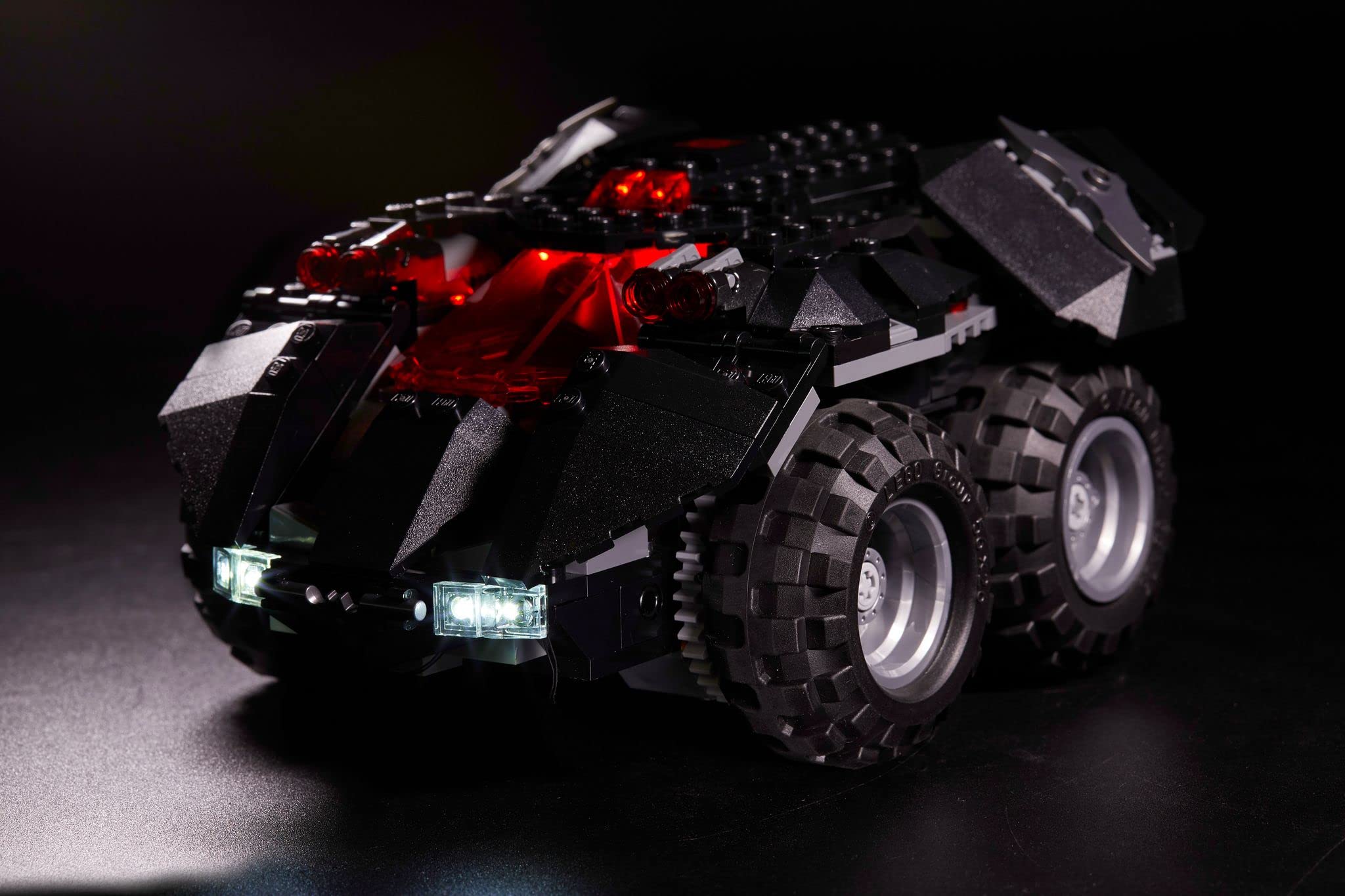 App Controlled LED Lighting Kit for Lego® Batmobile 76112 - DIY Light Up Kit for Lego Models (Lego Set Not Included) - Perfect for Display, Night Light & Lego Enthusiasts