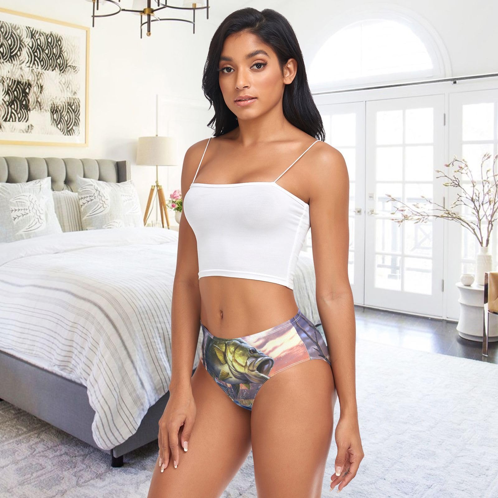 Women's Bikini Brief Underwear - Breathable Cotton Hipster Panties for Women | Comfortable Everyday Wear, Yoga & Sleep
