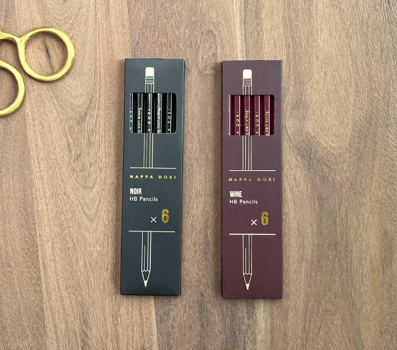 Premium Classic Wooden Pencils Set of 6 - #2 HB Graphite Pencils for Writing, Drawing & Sketching - Perfect for School, Office & Art Projects