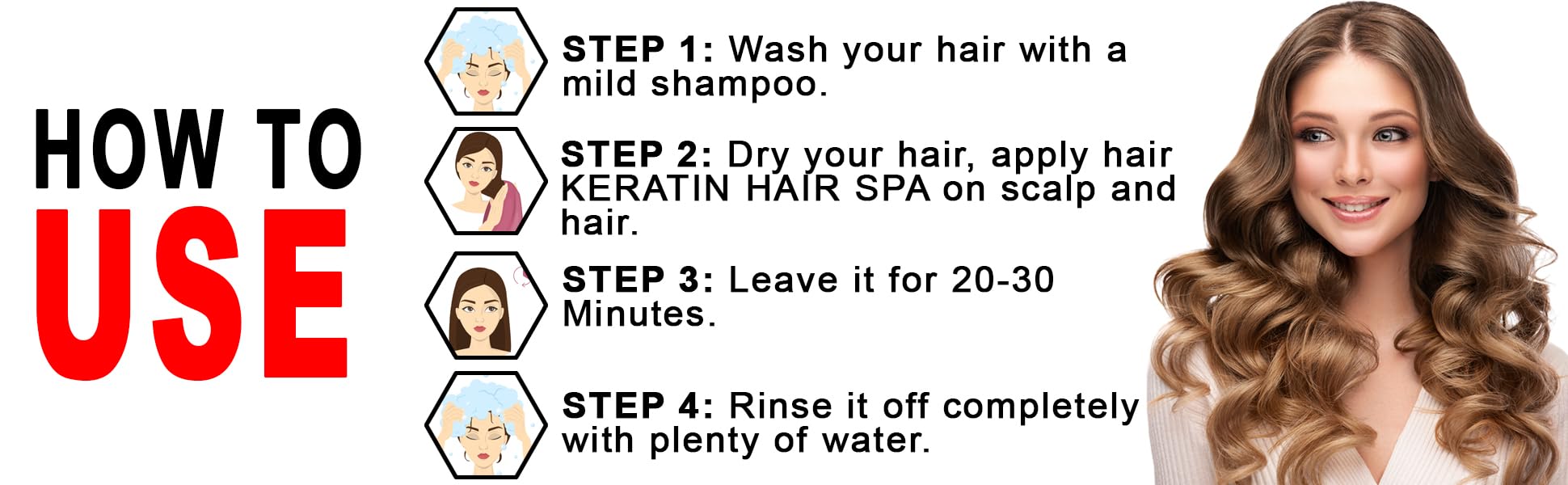 EVENIA Organic Keratin Hair Spa Treatment with Aloe Vera & Coconut Milk - Repair for Damaged, Dull Hair - Salon & Home Use - Perfect for Deep Conditioning & Hair Restoration