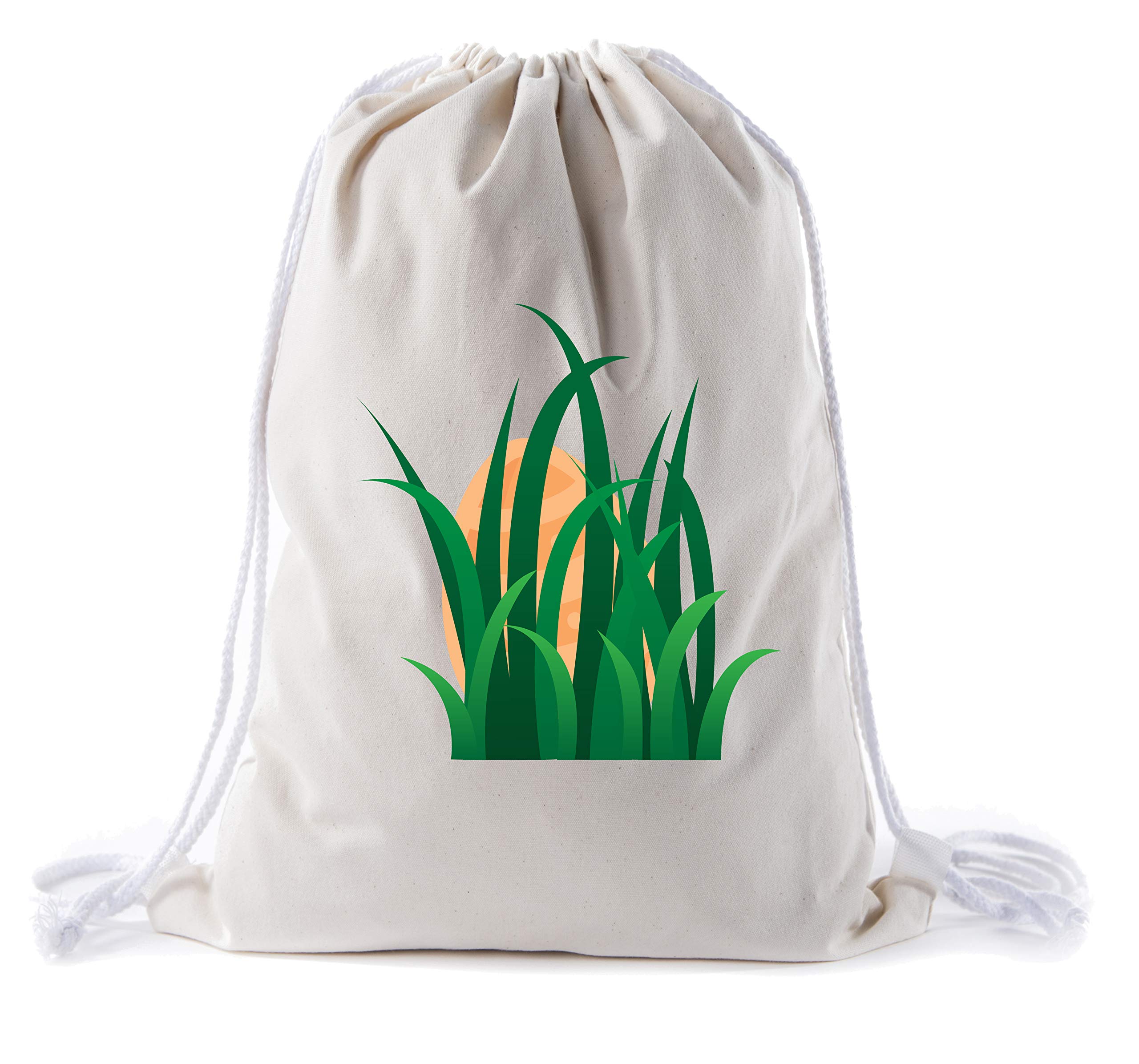 Easter Basket Backpack Bulk - Cotton Drawstring Cinch Bags for Easter Bunny Gifts & Party Favors | No Peeking Design | Perfect for Easter Egg Hunts, Classroom Treats & Holiday Celebrations