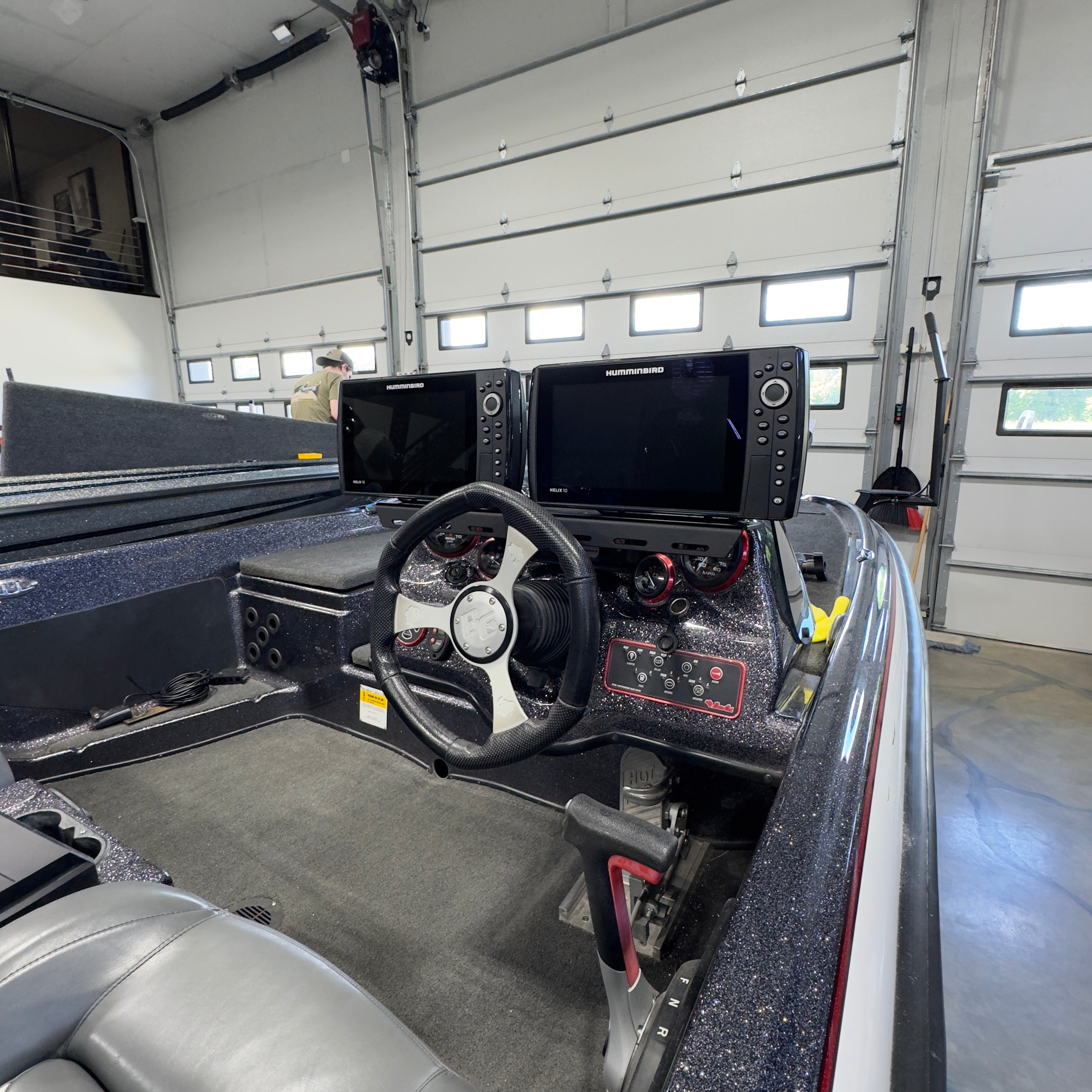 H.O.E. Dual Console Mount System for Bass Cat Pantera II - Heavy Duty Boat Accessory for Fishing & Marine Navigation | Perfect for Anglers & Boating Enthusiasts