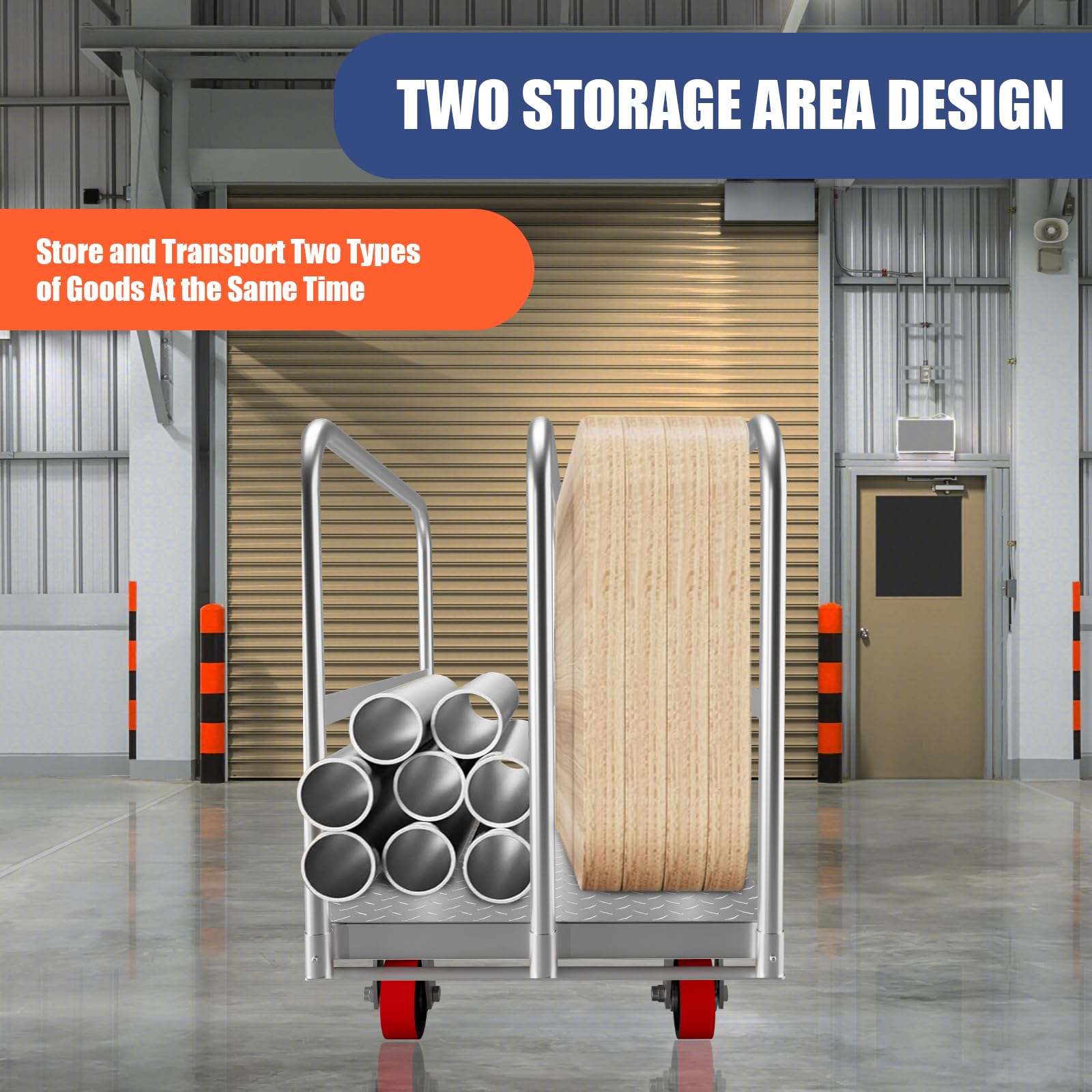 GARVEE 2-in-1 Heavy Duty Panel Truck Cart - 36