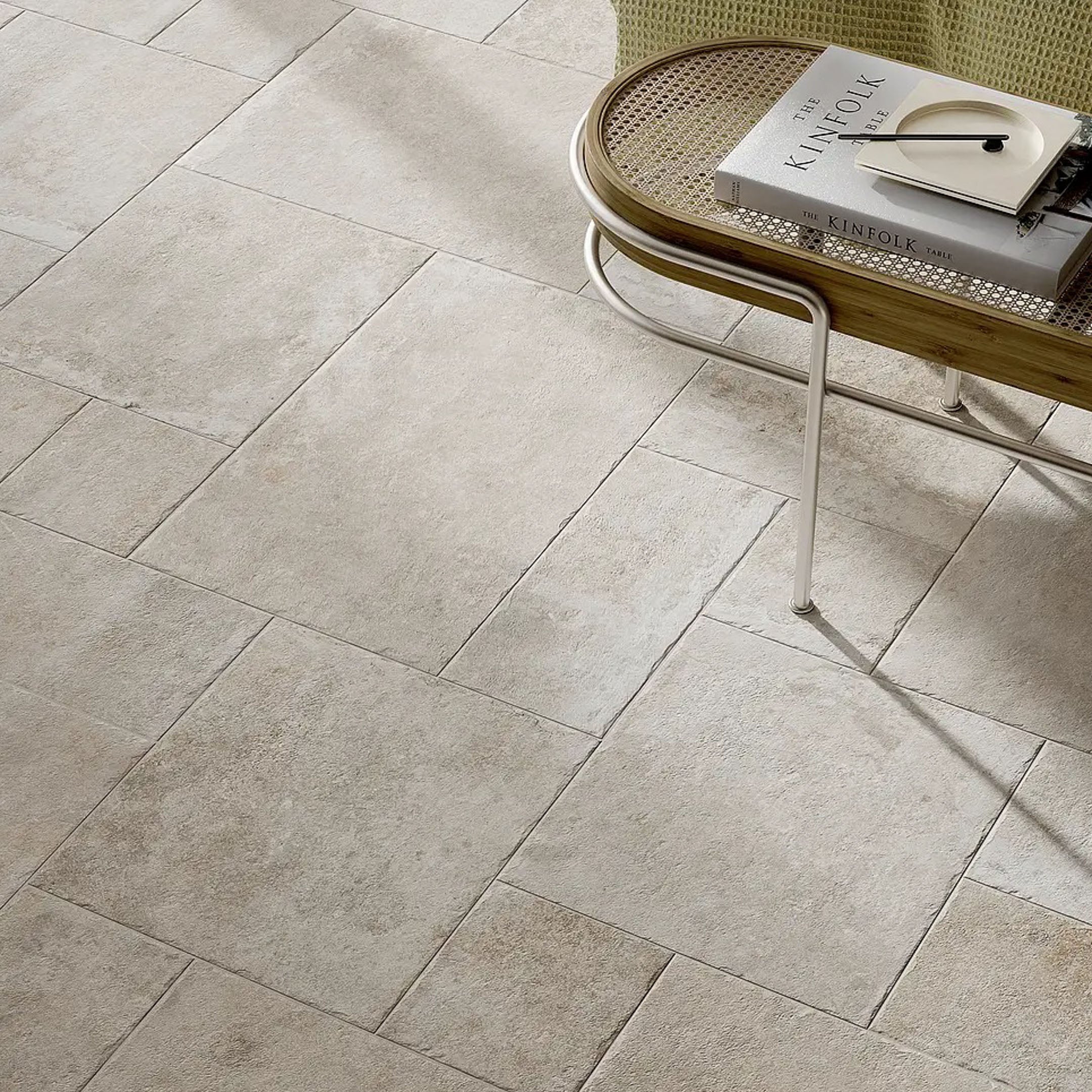 Premium Windsor Travertine Versailles Pattern French Orange County Floor Tiles - Perfect for Mediterranean Kitchens, Bathroom Backsplashes & Outdoor Patios