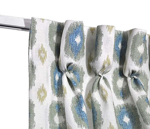 White Ceiling Mount Curtain Track System with Ball Bearing Carriers & Hooks - 18 Feet in 3 Sections - Smooth Gliding for Heavy Drapes - Perfect for Living Rooms, Bedrooms & Home Theaters