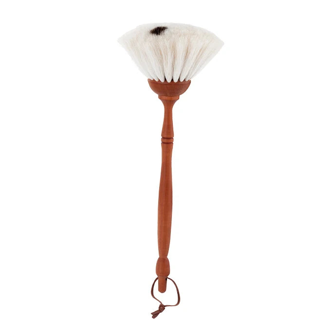 Natural Bristle Pear Wood Hair Brush - Eco-Friendly & Gentle for All Hair Types - Perfect for Daily Styling & Scalp Massage at Home or Salon