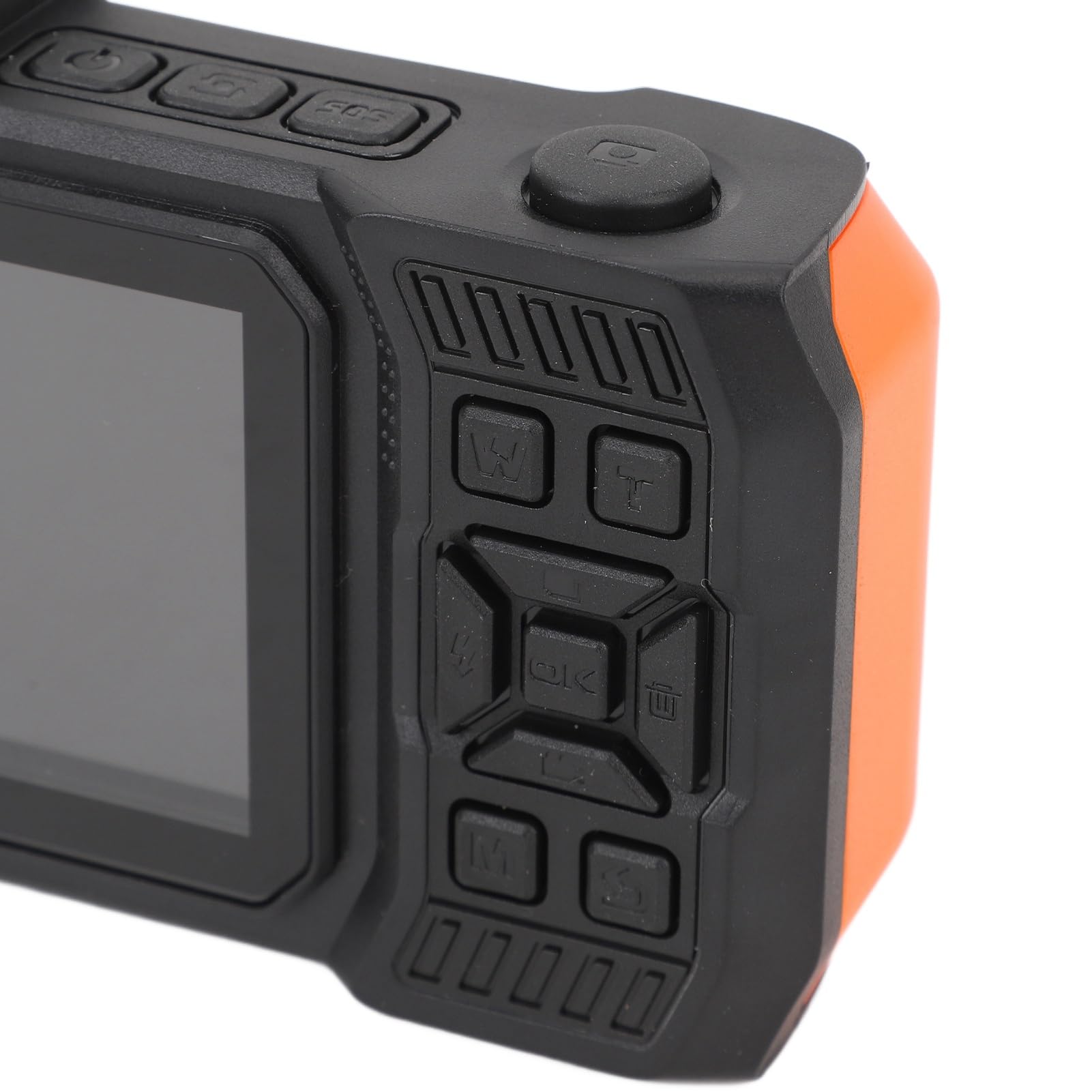4K 65MP Dual Screen Underwater Digital Camera with 10x Digital Zoom - Waterproof Snorkeling Camera for Travel & Sports (Orange) | Perfect for Scuba Diving, Beach Vacations & Outdoor Adventures