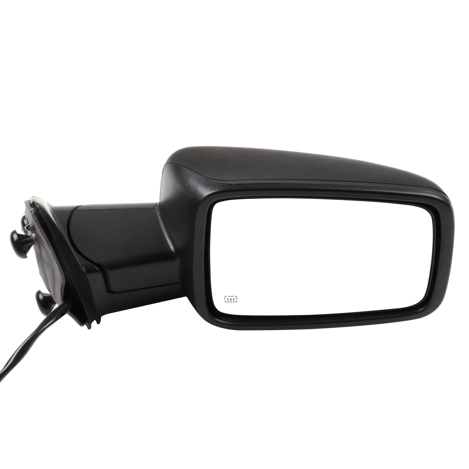 SCITOO Passenger Side View Mirror Replacement for Dodge Ram 1500/2500/3500 (2009-2015) - Right Side Mirror CH1321303 - Perfect for Off-Roading, Towing & Daily Driving