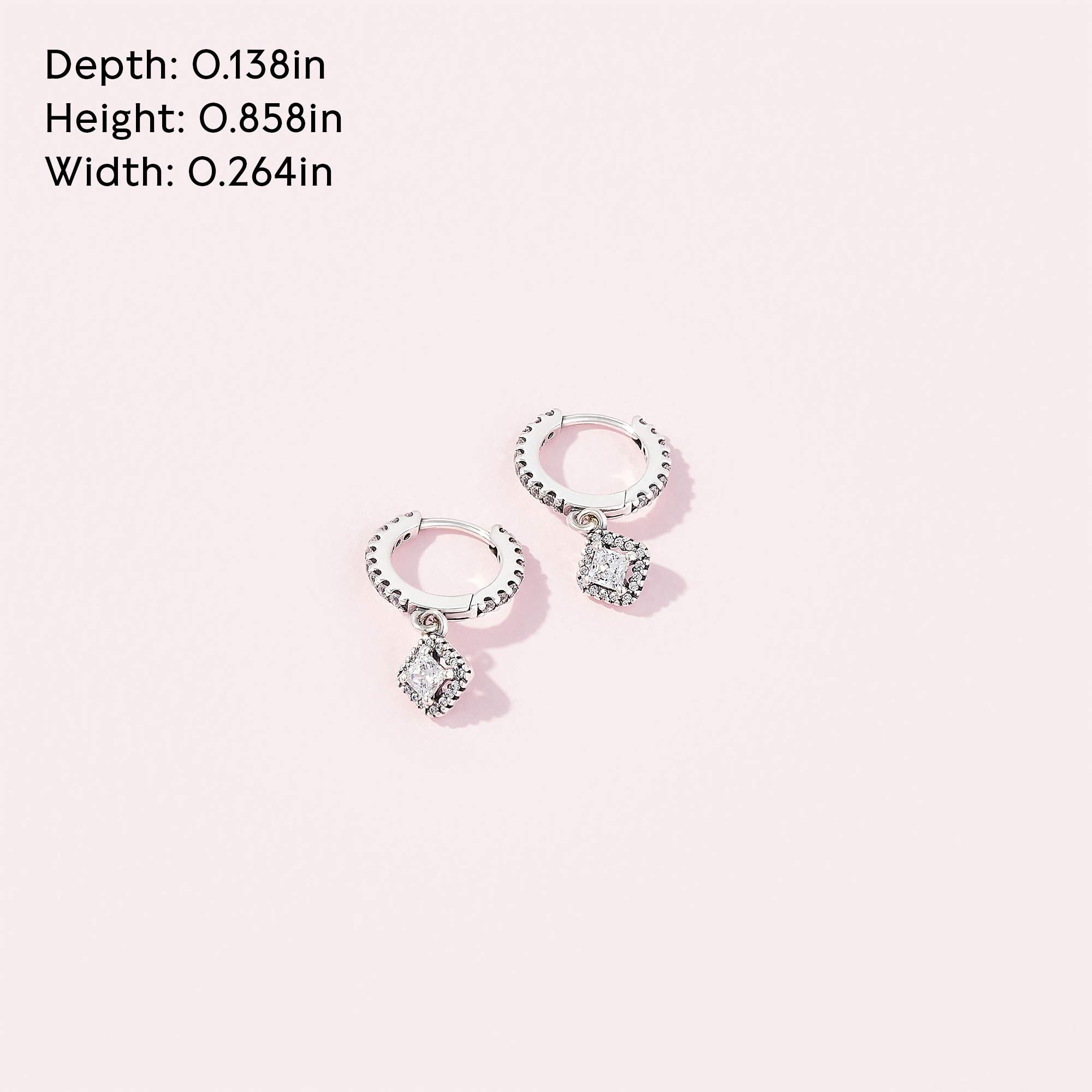 Pandora Square Sparkle Ring - Clear Cubic Zirconia CZ Jewelry for Women, Perfect for Weddings, Anniversaries & Special Occasions