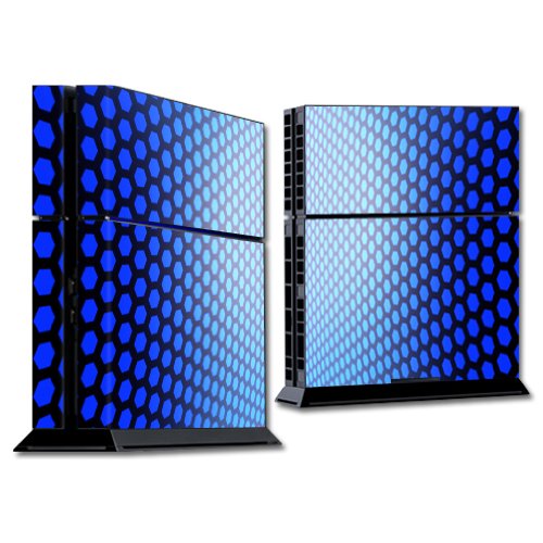 MightySkins Protective Skin Wrap Sticker for Sony PlayStation 4 PS4 Console - Hexagon Dream Design | Durable Vinyl Decal for Gaming Setup & Personalization