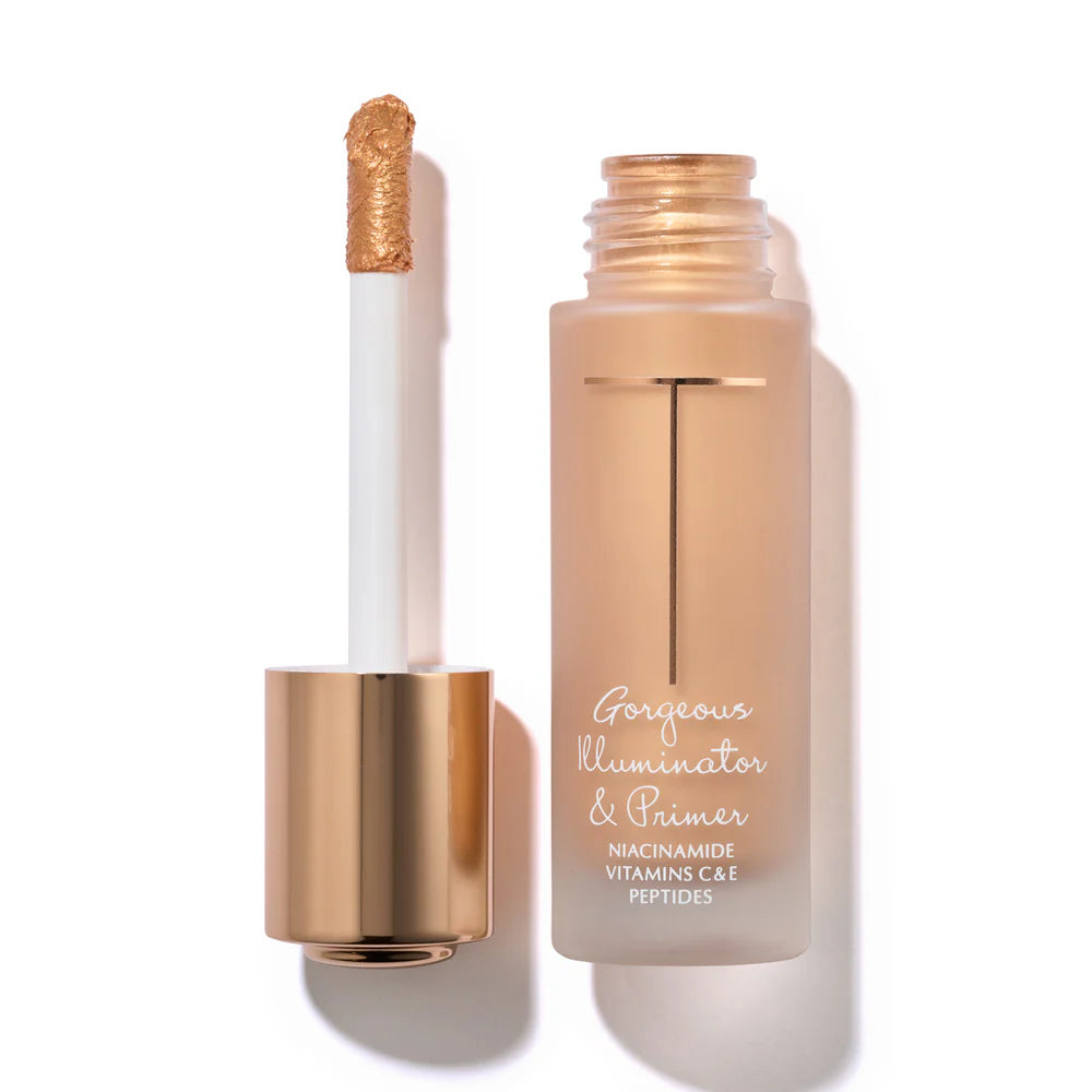 Gorgeous® Illuminating Face Primer with Hydration - Brightening Makeup Base for Flawless Glow | Perfect for Daily Wear & Special Occasions