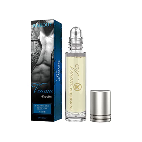 Premium Pheromone Cologne for Men - 10ml Oil-Based Attraction Cologne with Concentrated Pheromones to Enhance Confidence & Attract Women - Perfect for Dates, Nightlife & Special Occasions