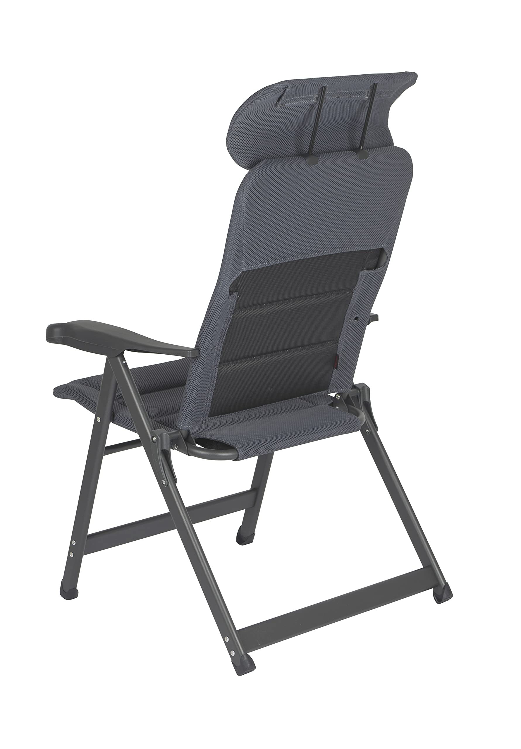 Air-Deluxe Compact Camping Chair - Lightweight Portable Folding Chair for Outdoor Adventures, Hiking, Beach, Picnics & Backpacking - Gray One Size